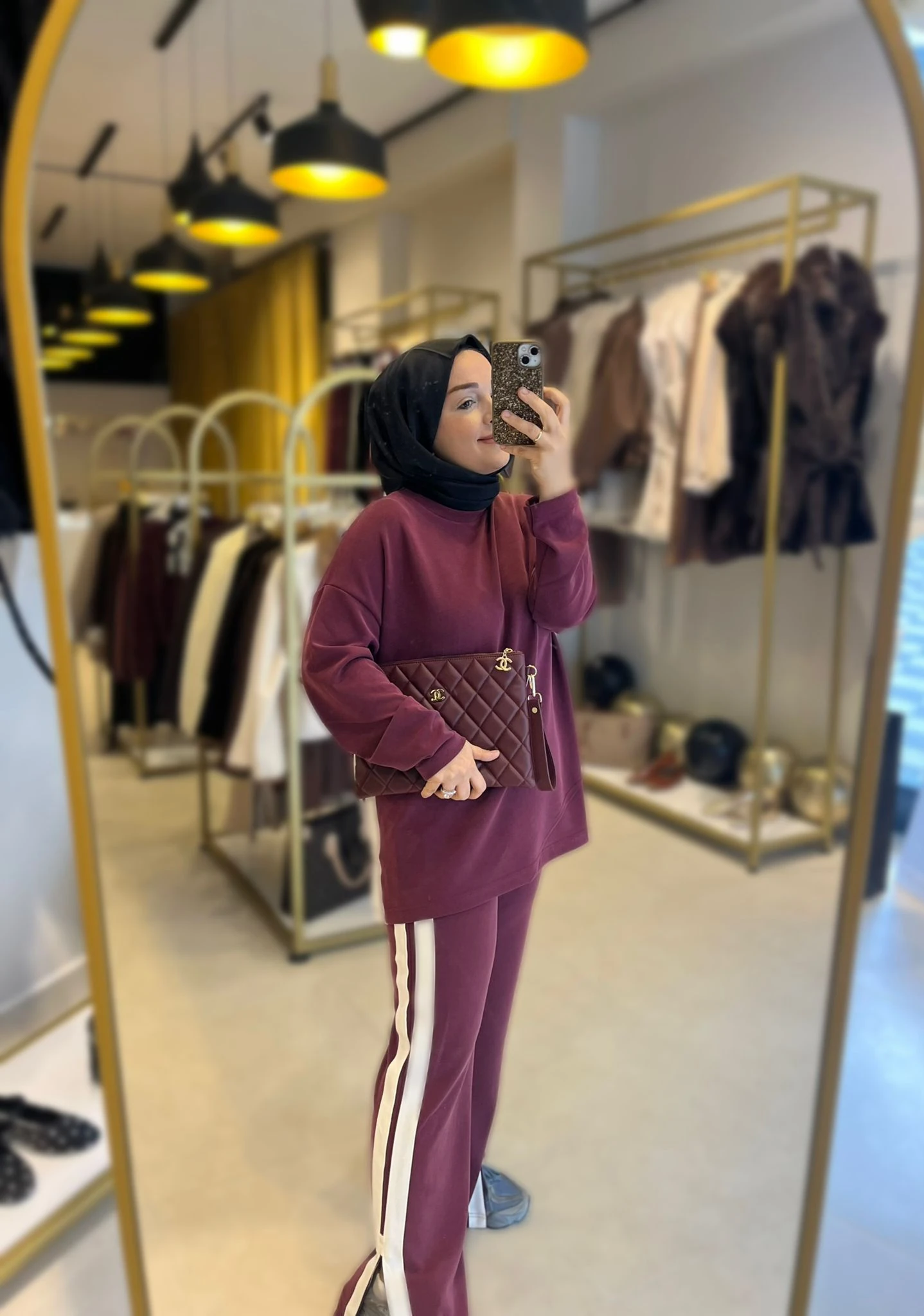 Oysho İkili Takım Bordo