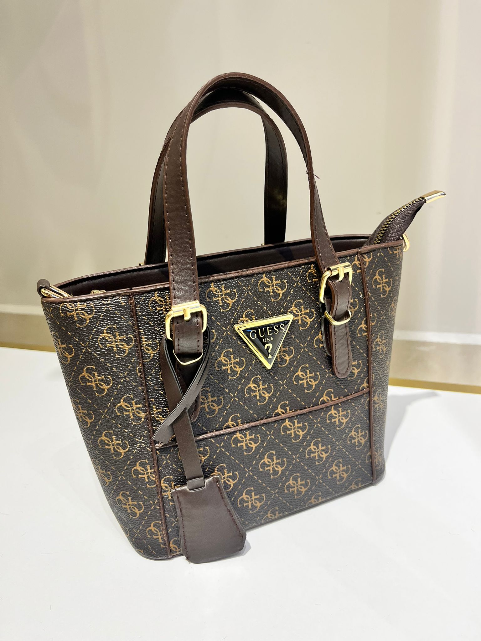 Guess El & Omuz Çantası Kahve