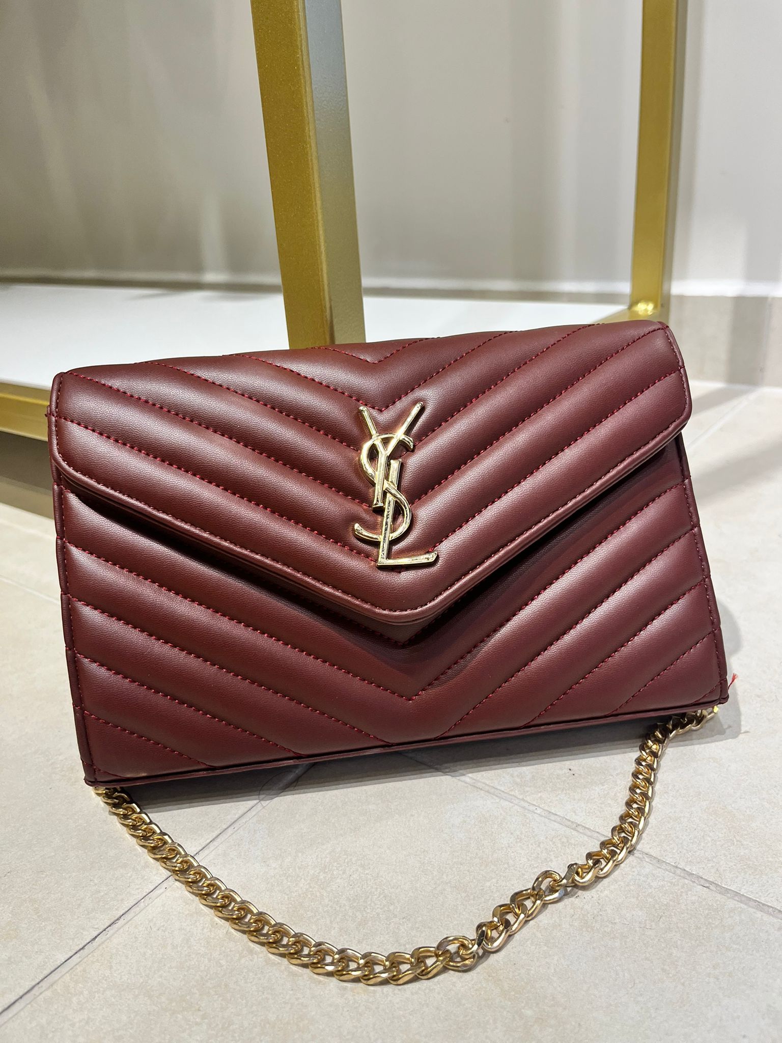 Louis Vuitton Çanta Bordo