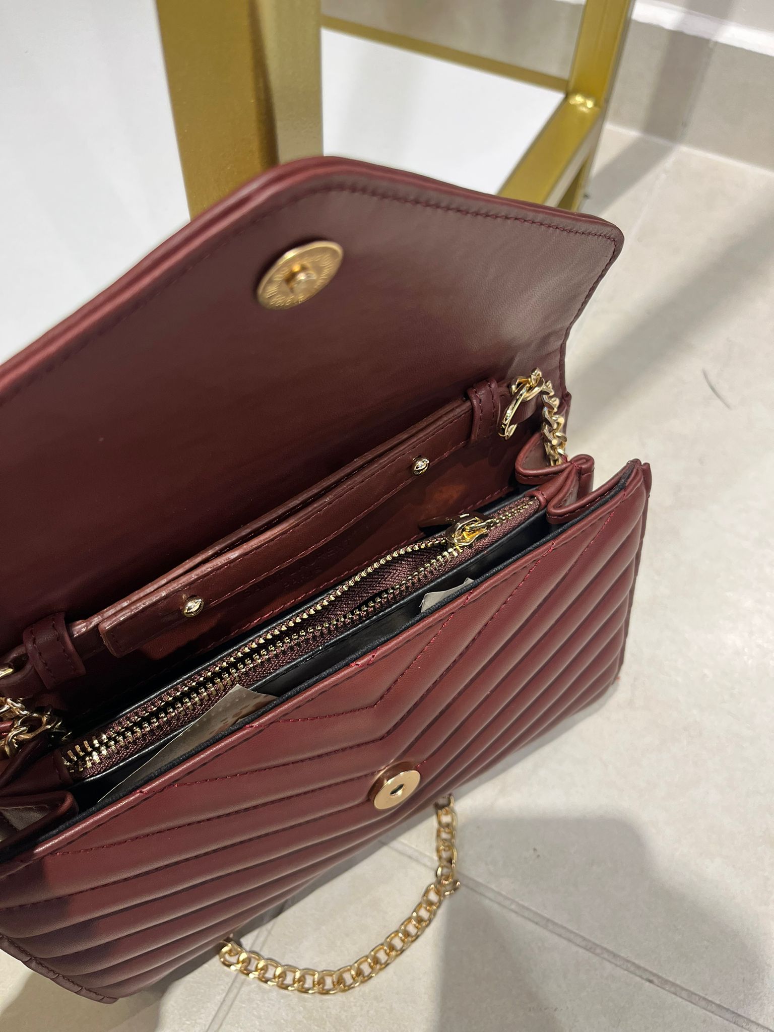 Louis Vuitton Çanta Bordo