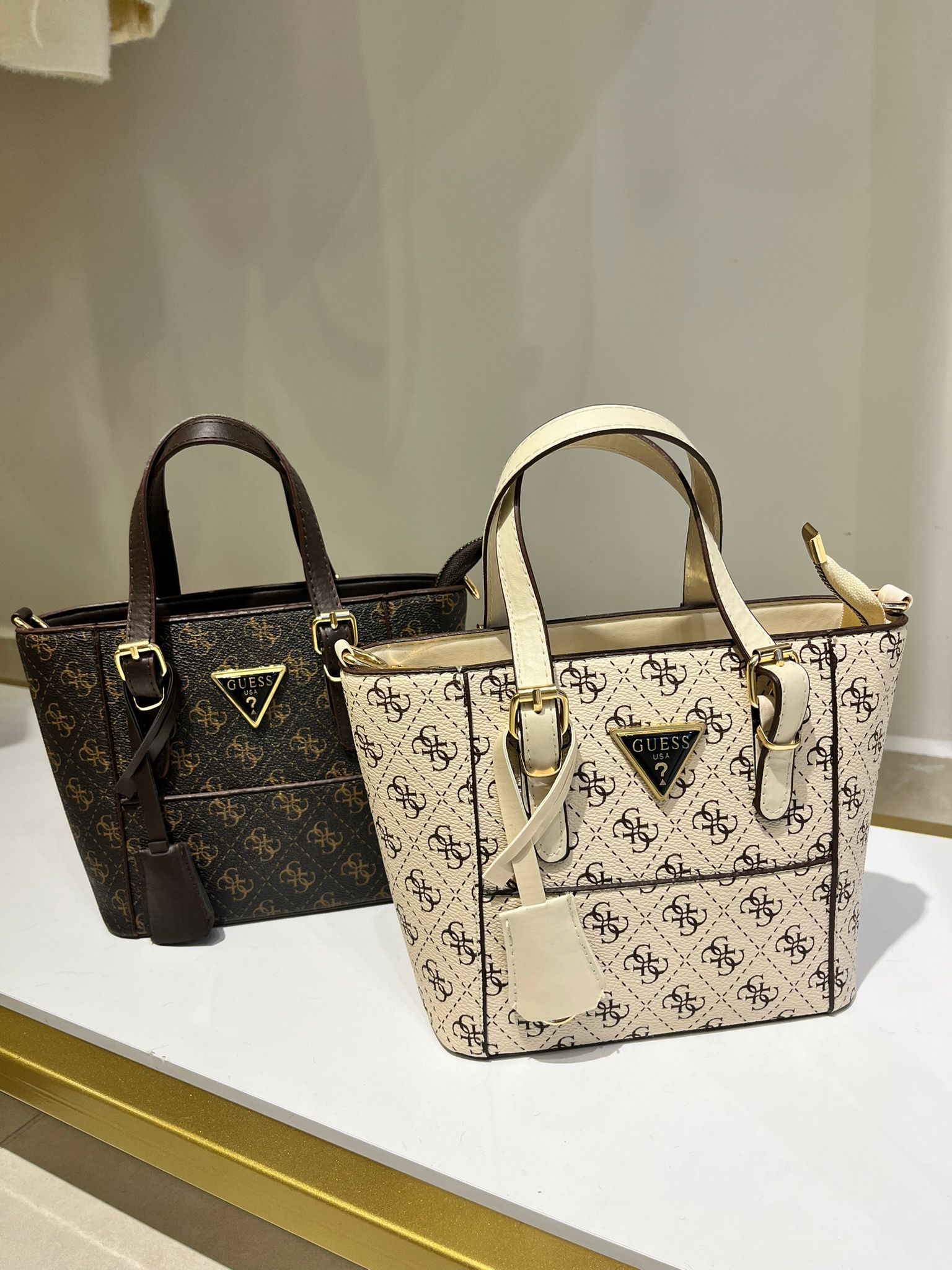 Guess El & Omuz Çantası Kahve