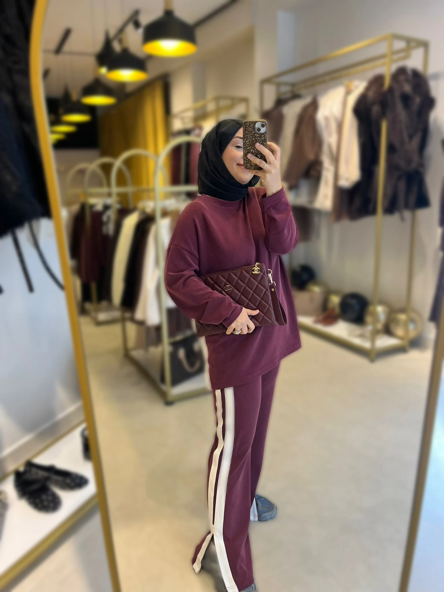 Oysho İkili Takım Bordo