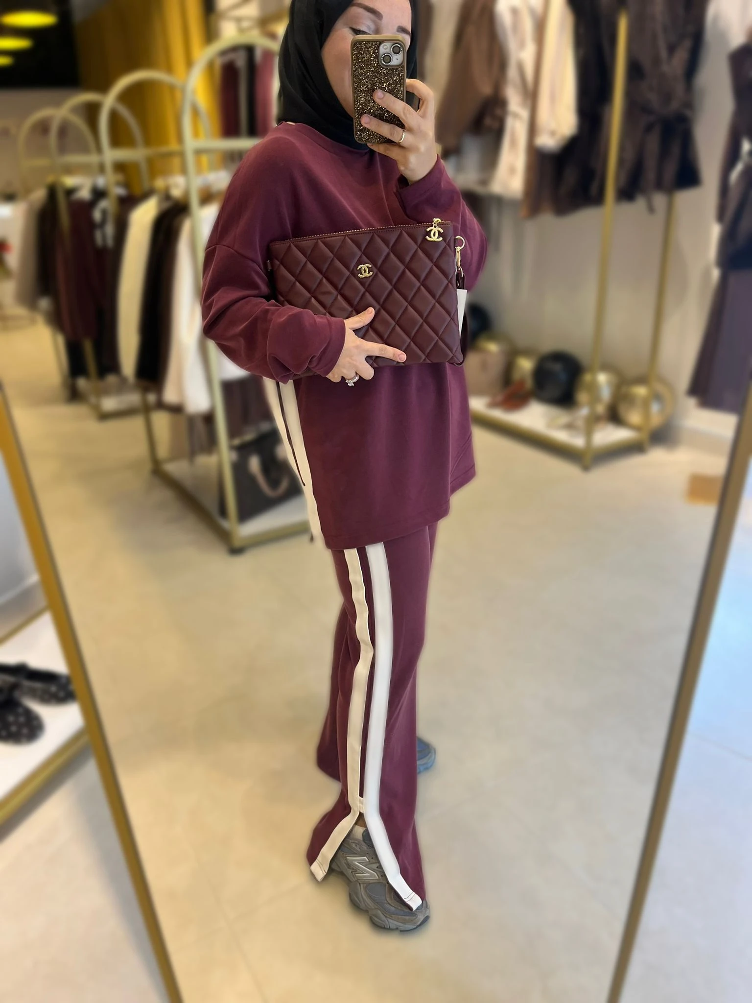 Oysho İkili Takım Bordo