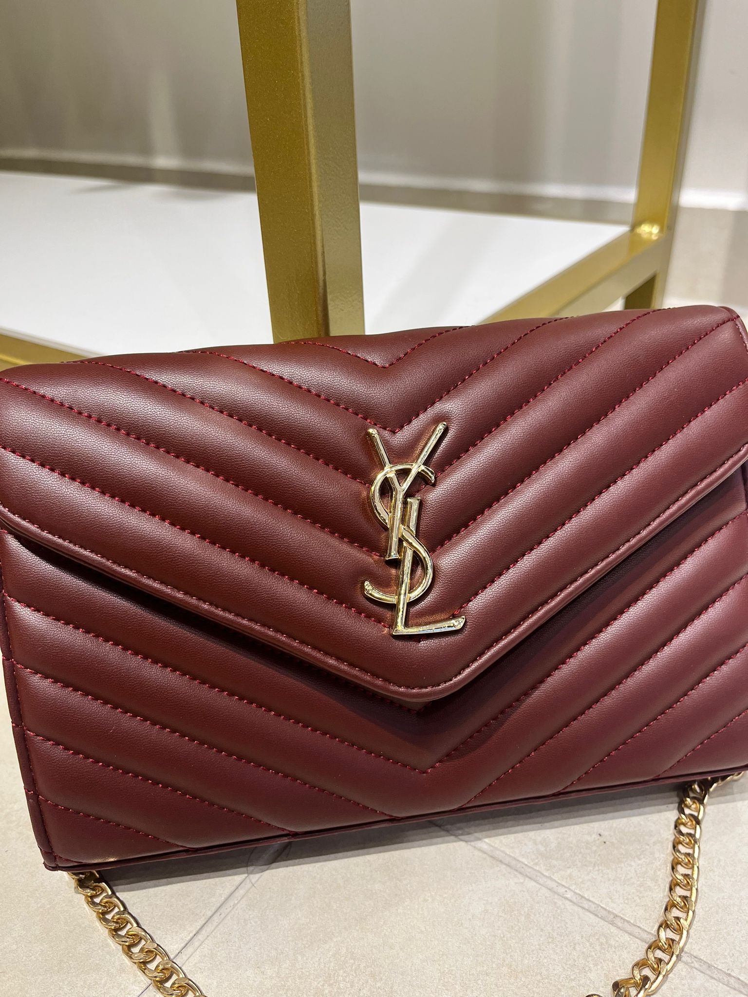 Louis Vuitton Çanta Bordo