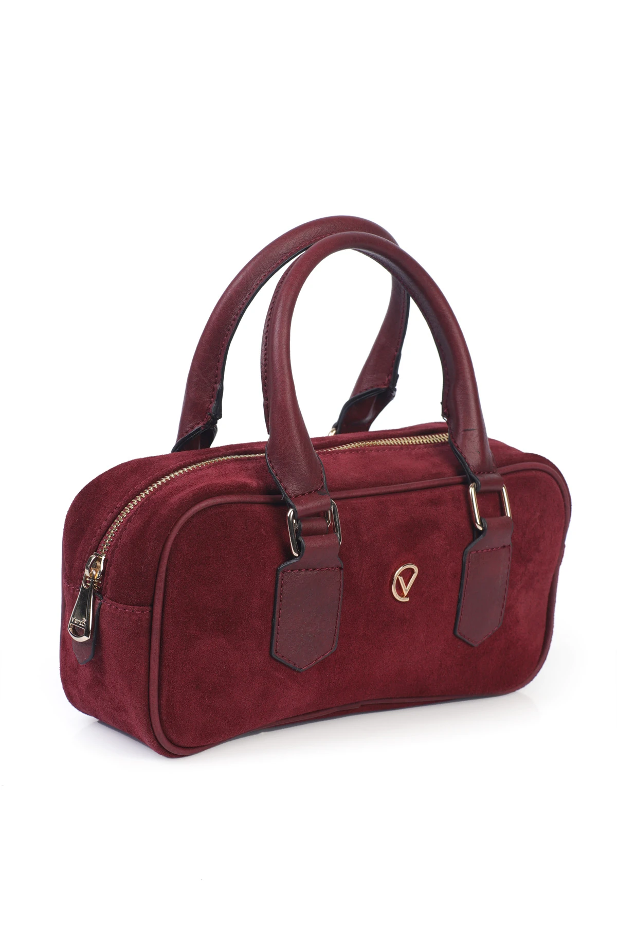 Janice Uzun Askılı Süet Deri Omuz Çantası