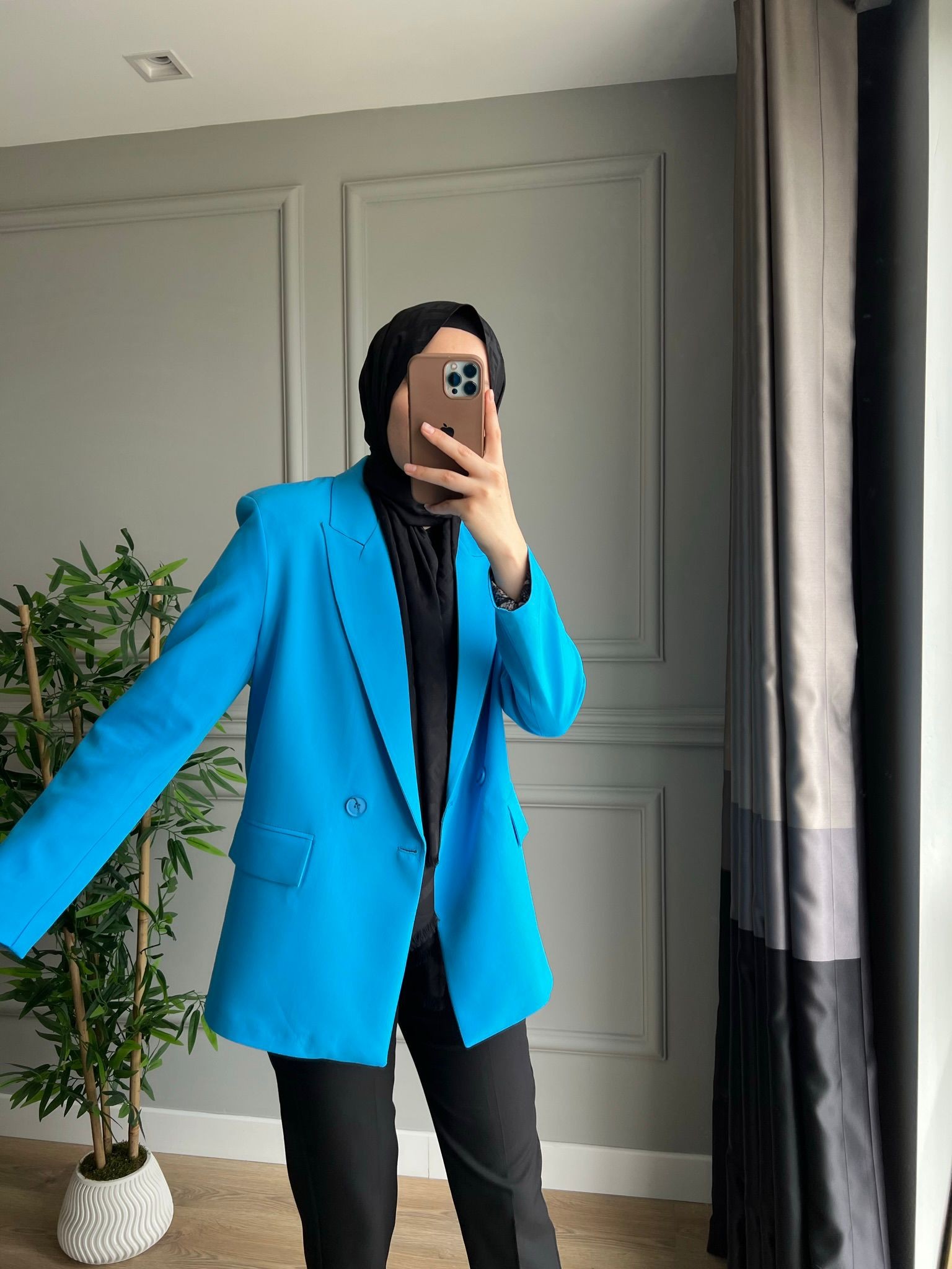 Blazer Ceket Mavi