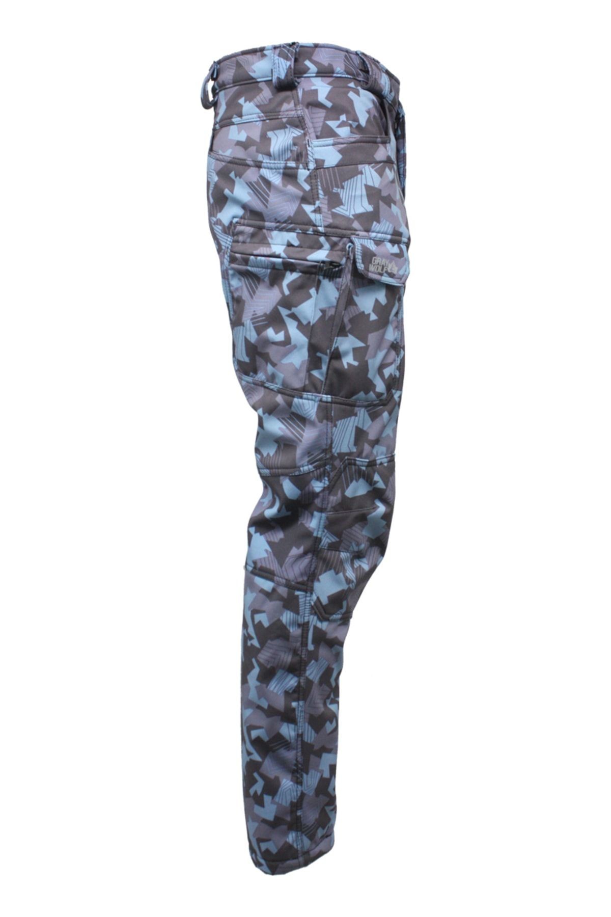 Kargo Pantolon Graywolf Softshell Mavi Kamuflaj