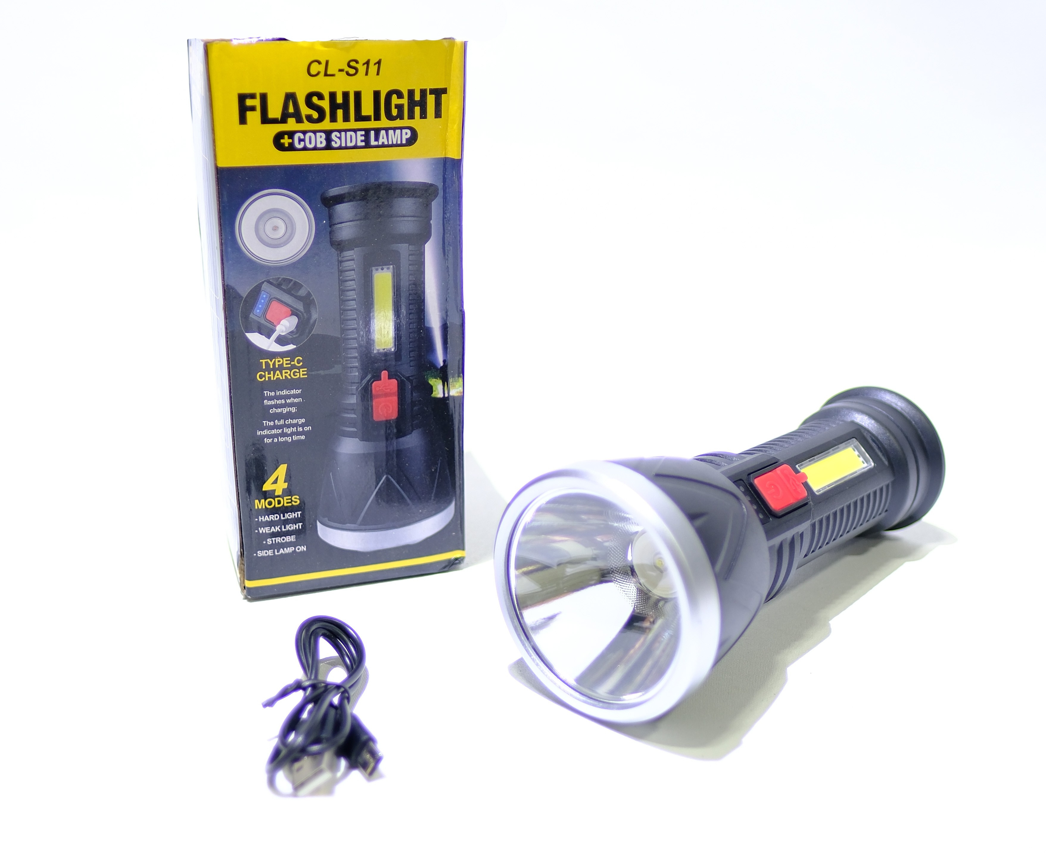 Flashlight CL-S11 – Şarjlı El Feneri