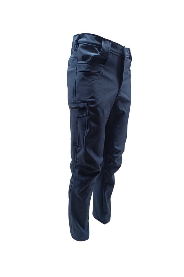 GRAY WOLF Kargo Pantolonu Softshell Polarlı - Lacivert