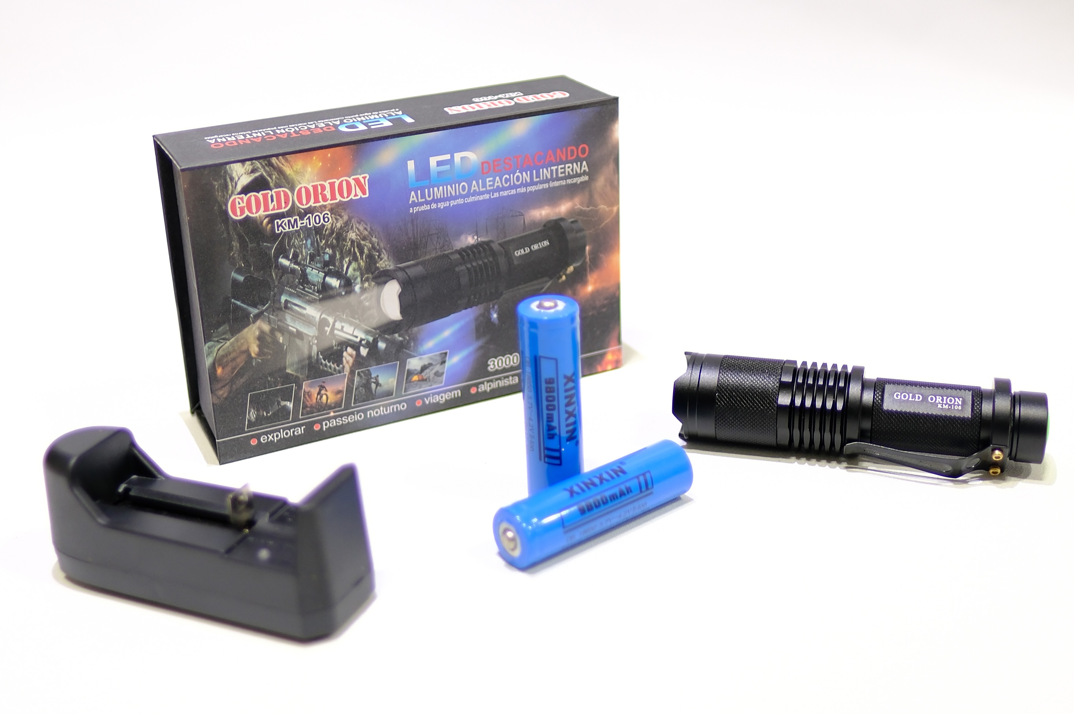 Gold Orion KM-106 Zoomlu El Feneri – 3000 Lumen
