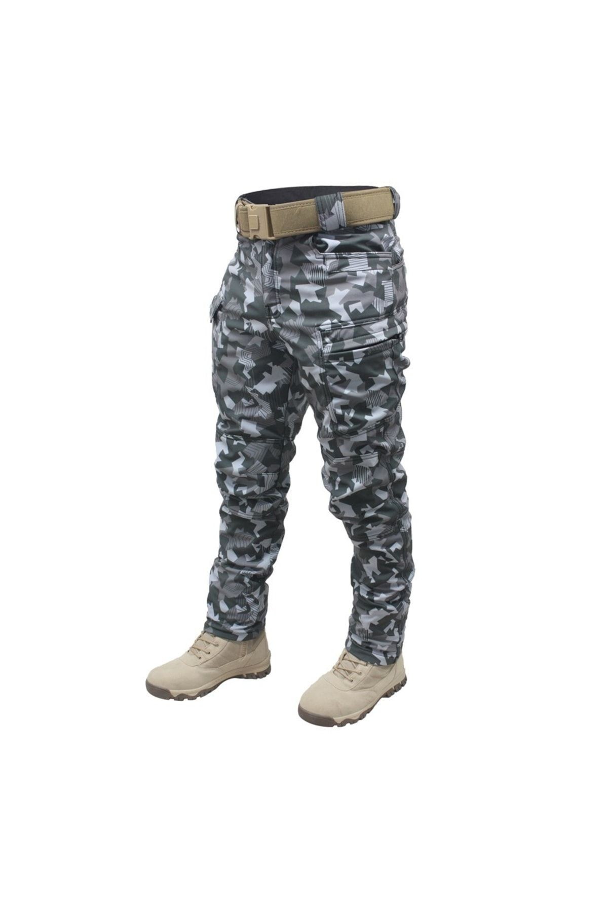 Kargo Pantolon Graywolf Softshell Kamuflaj