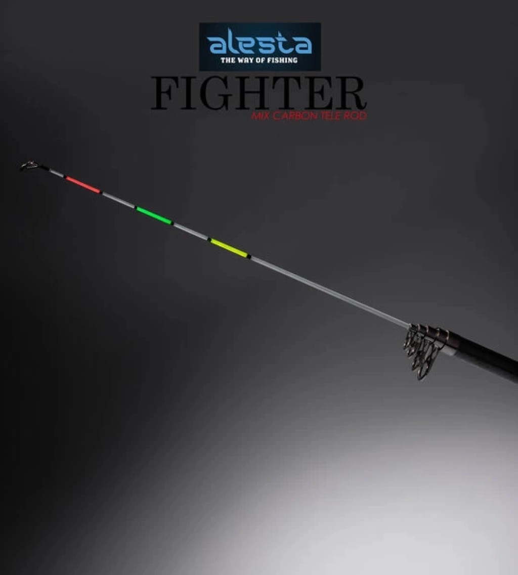 FIGHTER 100 X5000 TELE 270 CM 50-100G MIX KARBON