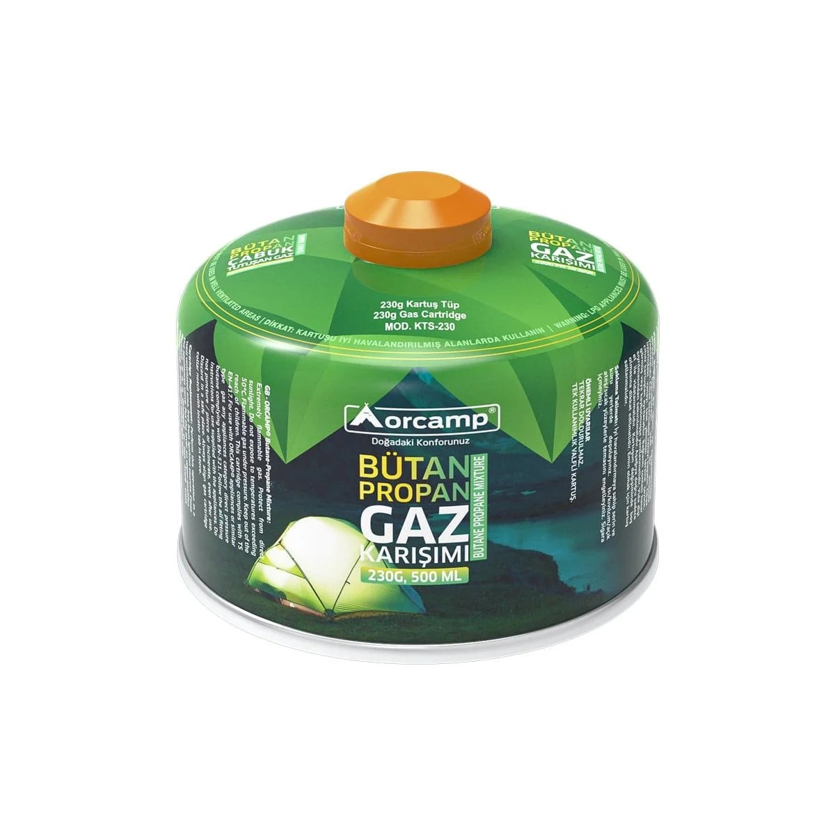 Orcamp Pütan 230 gr Gaz Karışımı