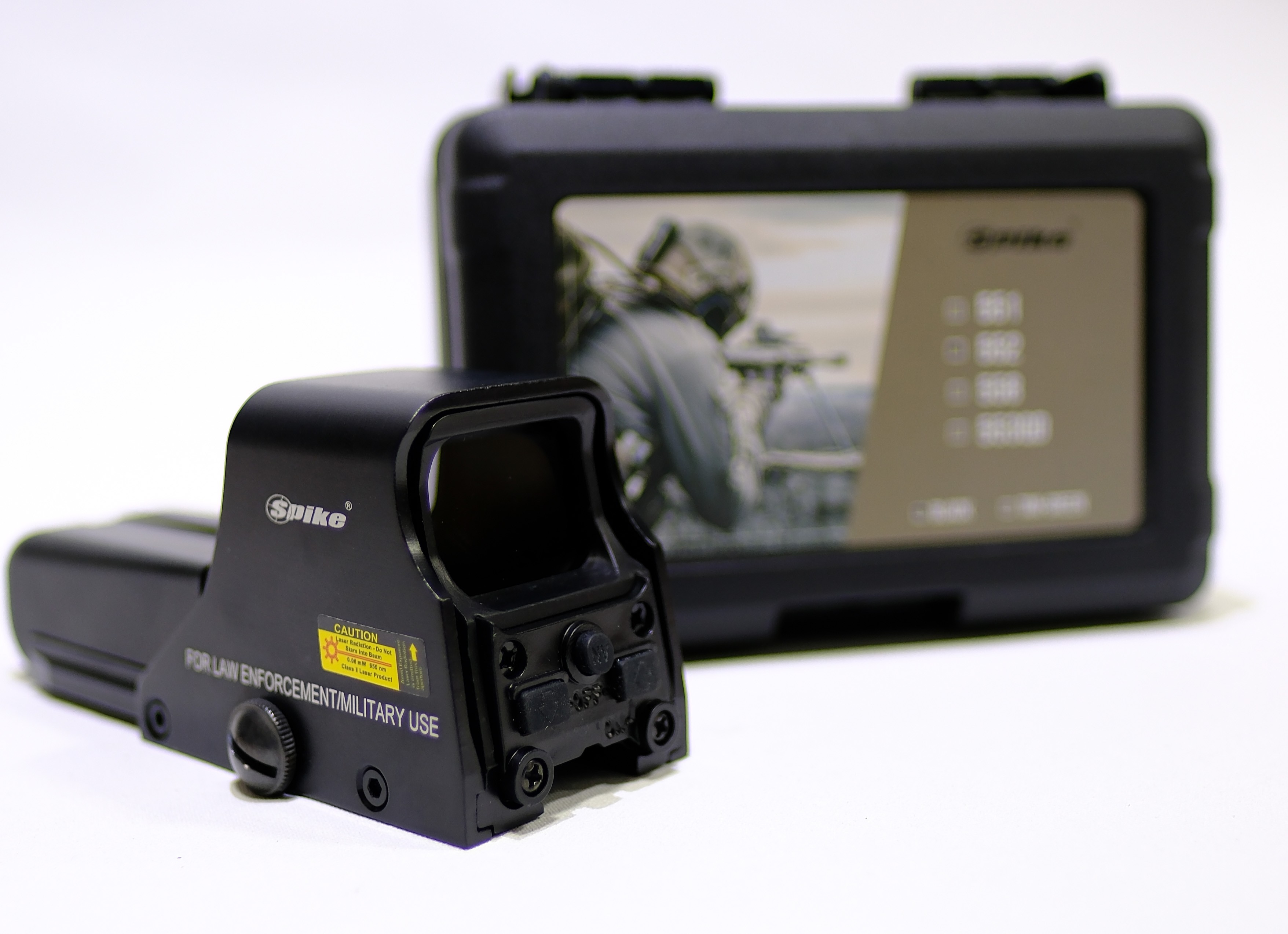 Spike 551 Holografik Red Dot Sight – Kırmızı/Yeşil Dot, Picatinny Montajlı