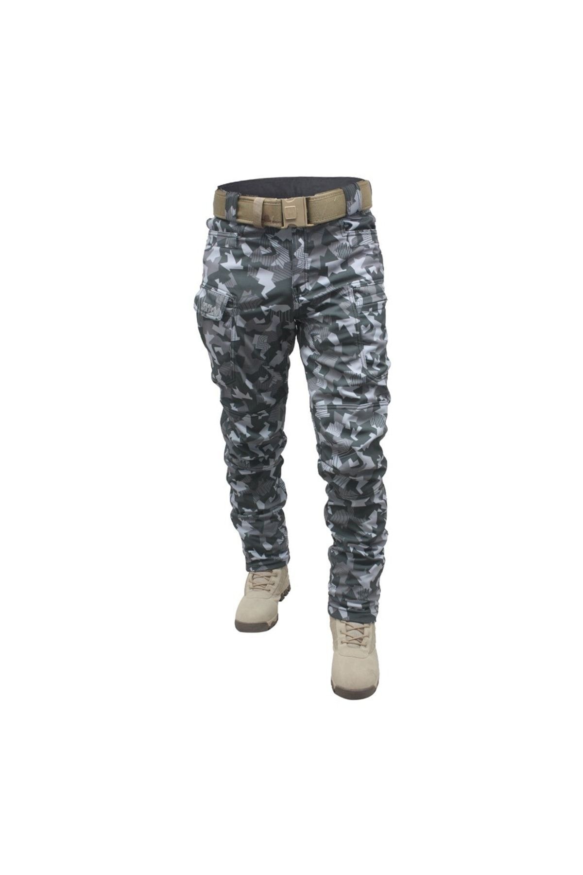 Kargo Pantolon Graywolf Softshell Kamuflaj