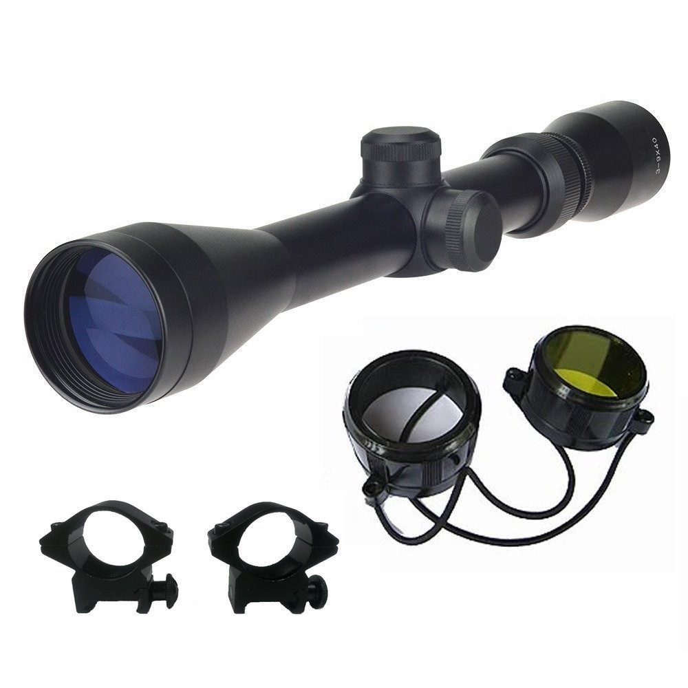 Spike 3‑9×32 Compact Zoom Tüfek Dürbünü – Çift Işıklı Versiyon