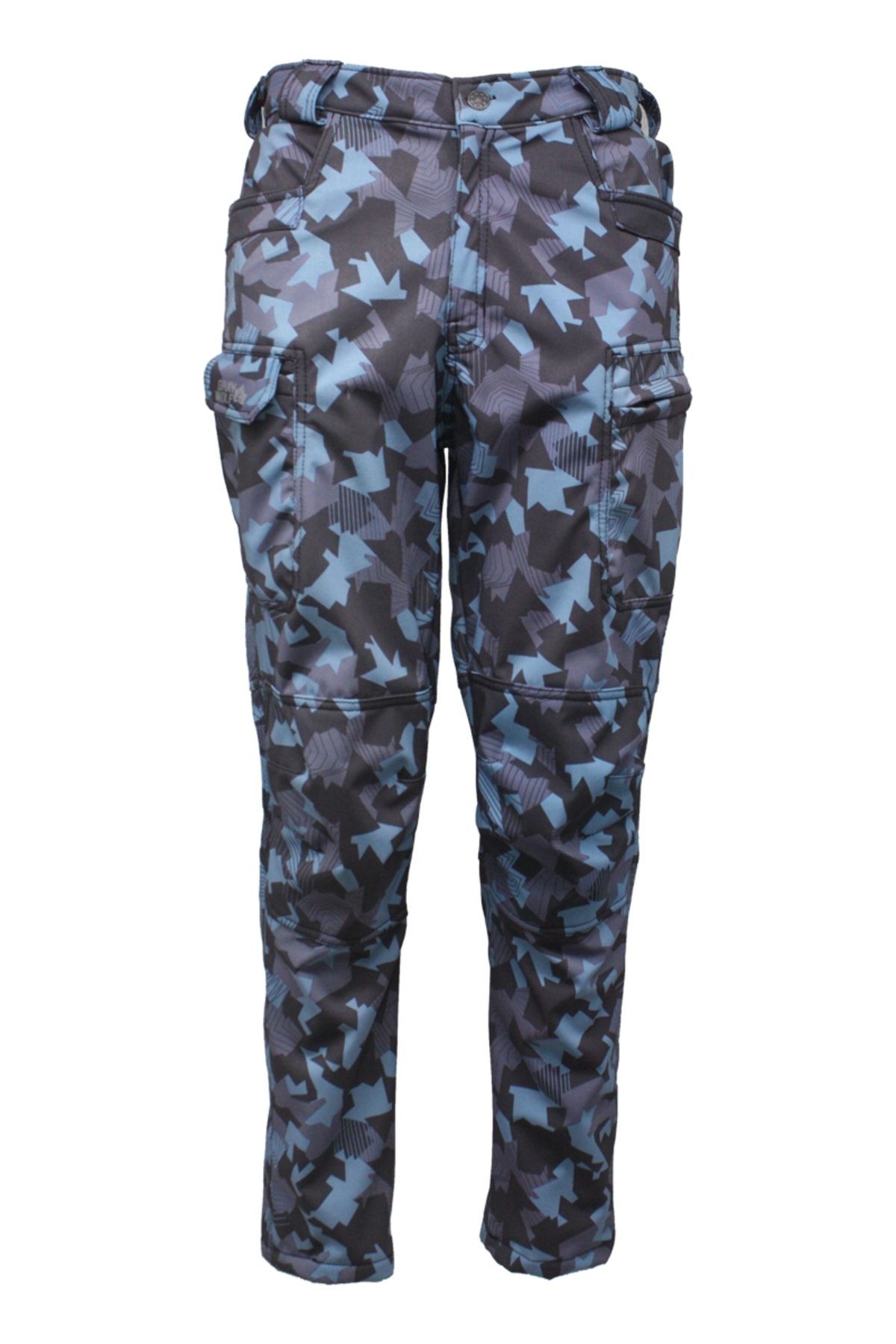 Kargo Pantolon Graywolf Softshell Mavi Kamuflaj