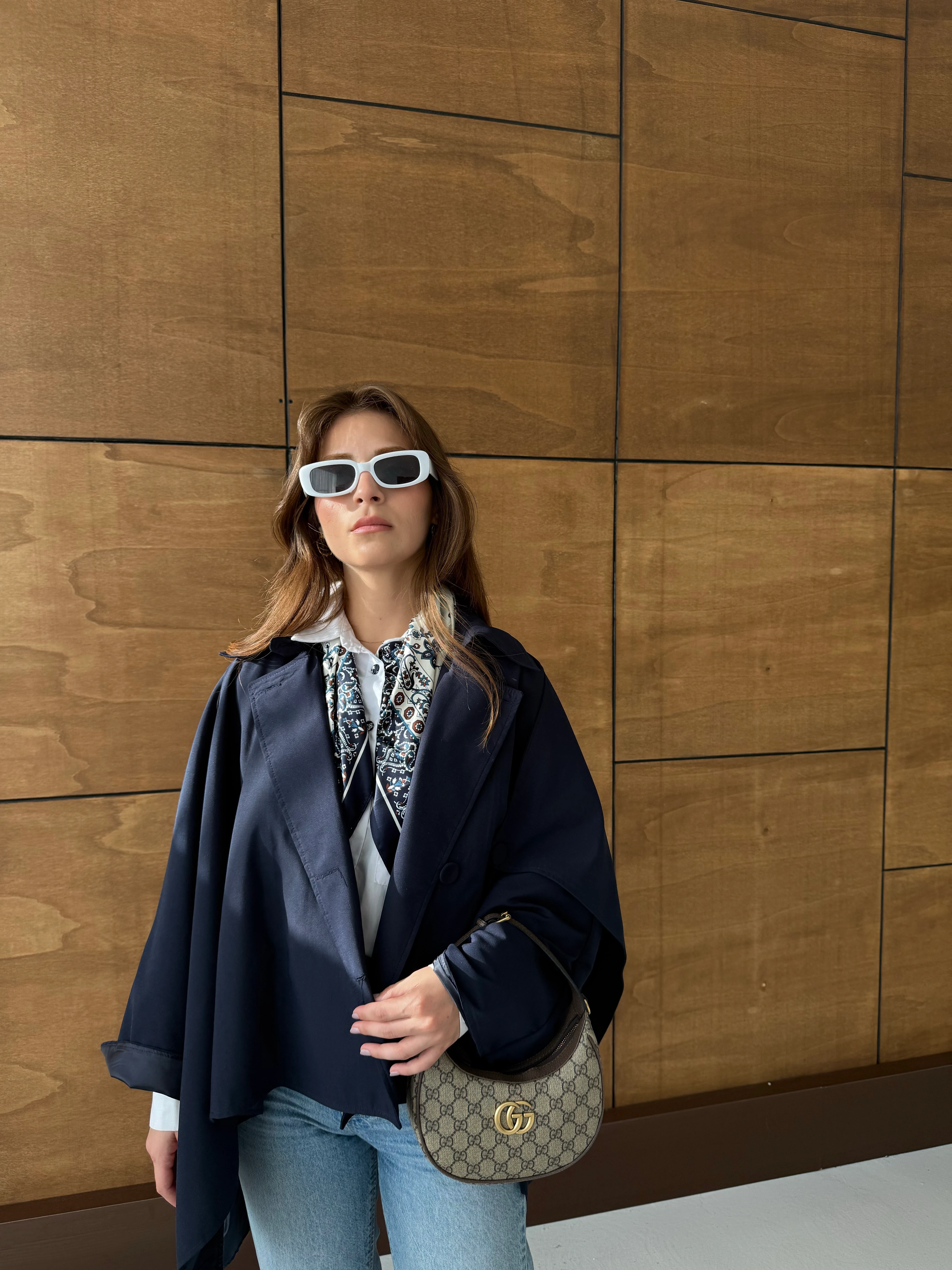 Panço Trençkot - Lacivert