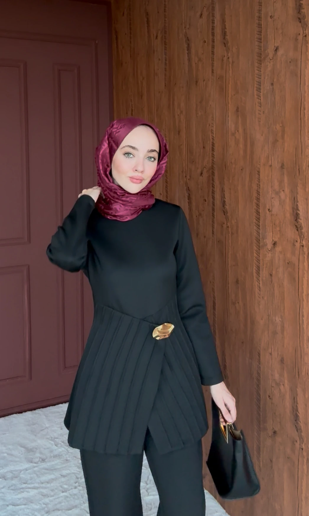 Diraye Pantolonlu Takım - Siyah