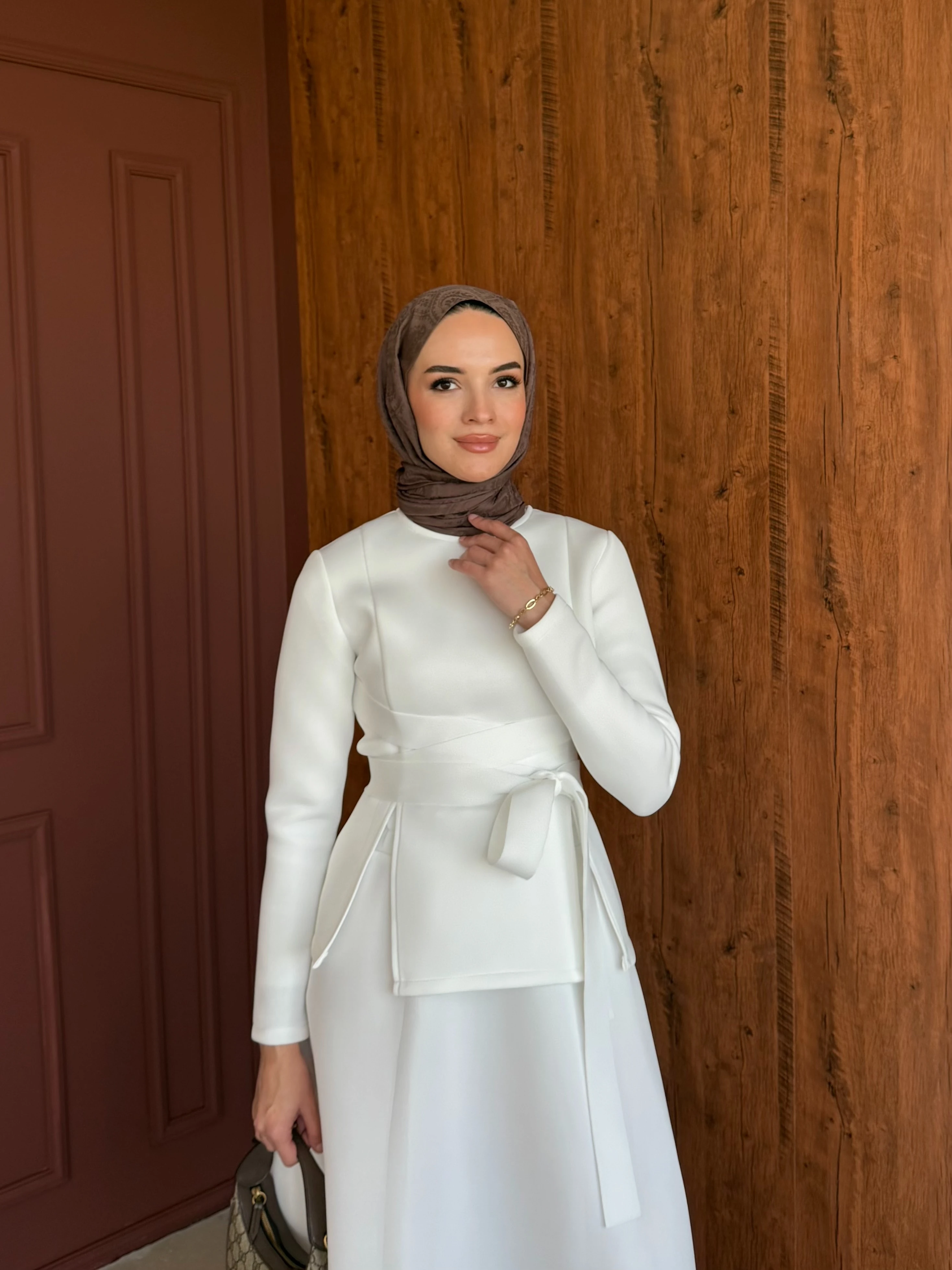 Bottega Etekli Takım  - Beyaz