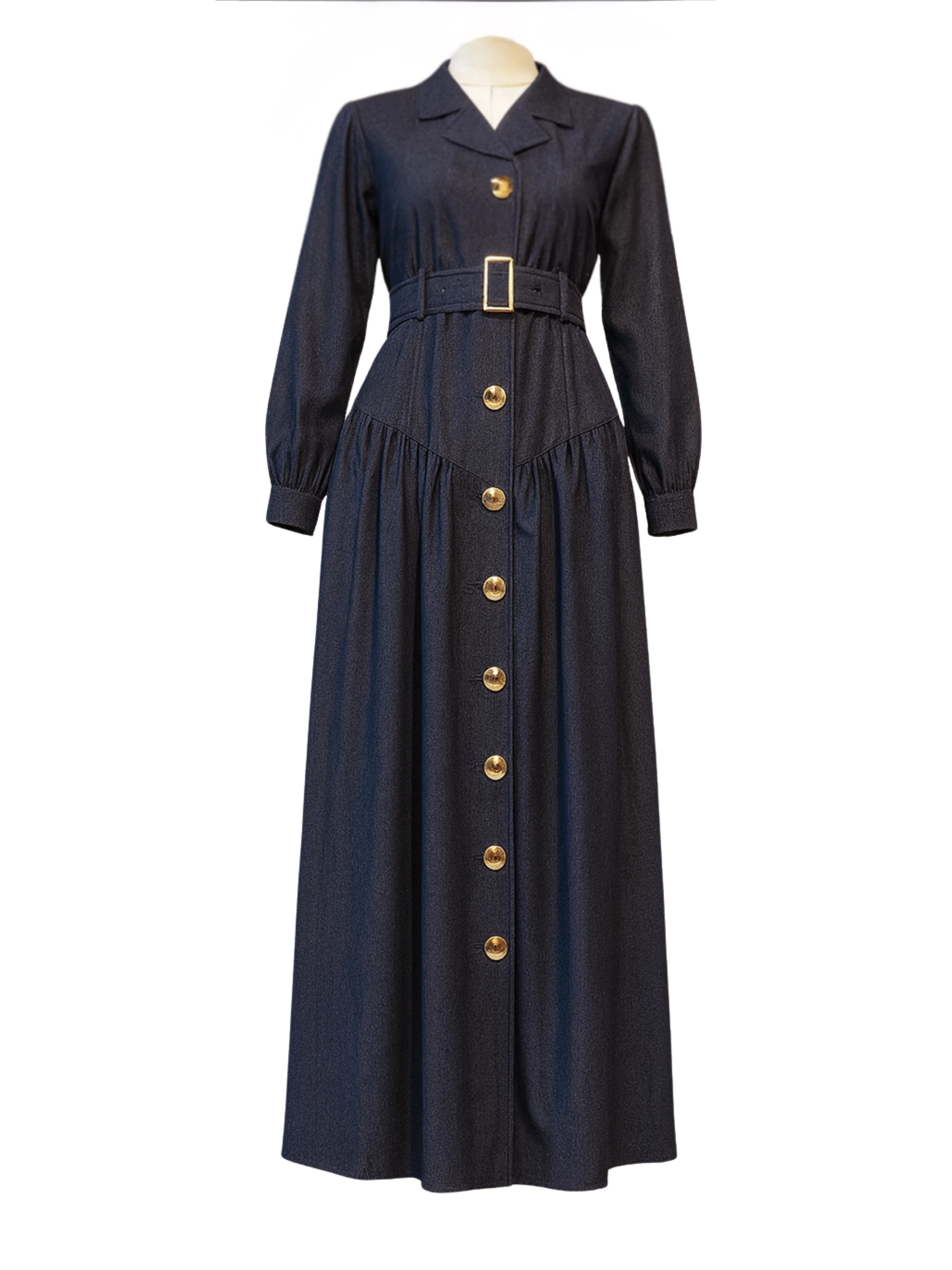 Adelina Denim Elbise