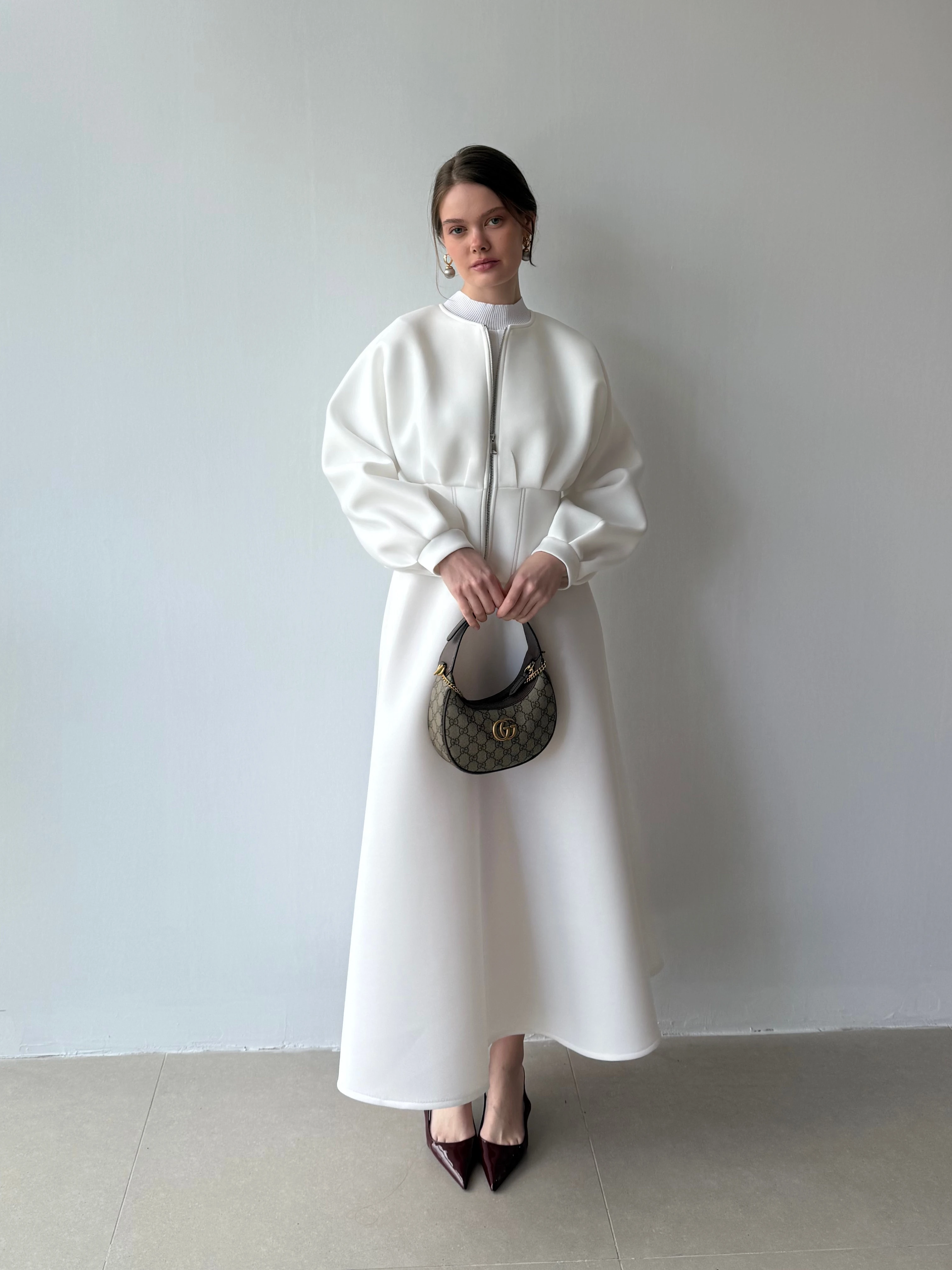 Ladie Etekli Takım - Beyaz