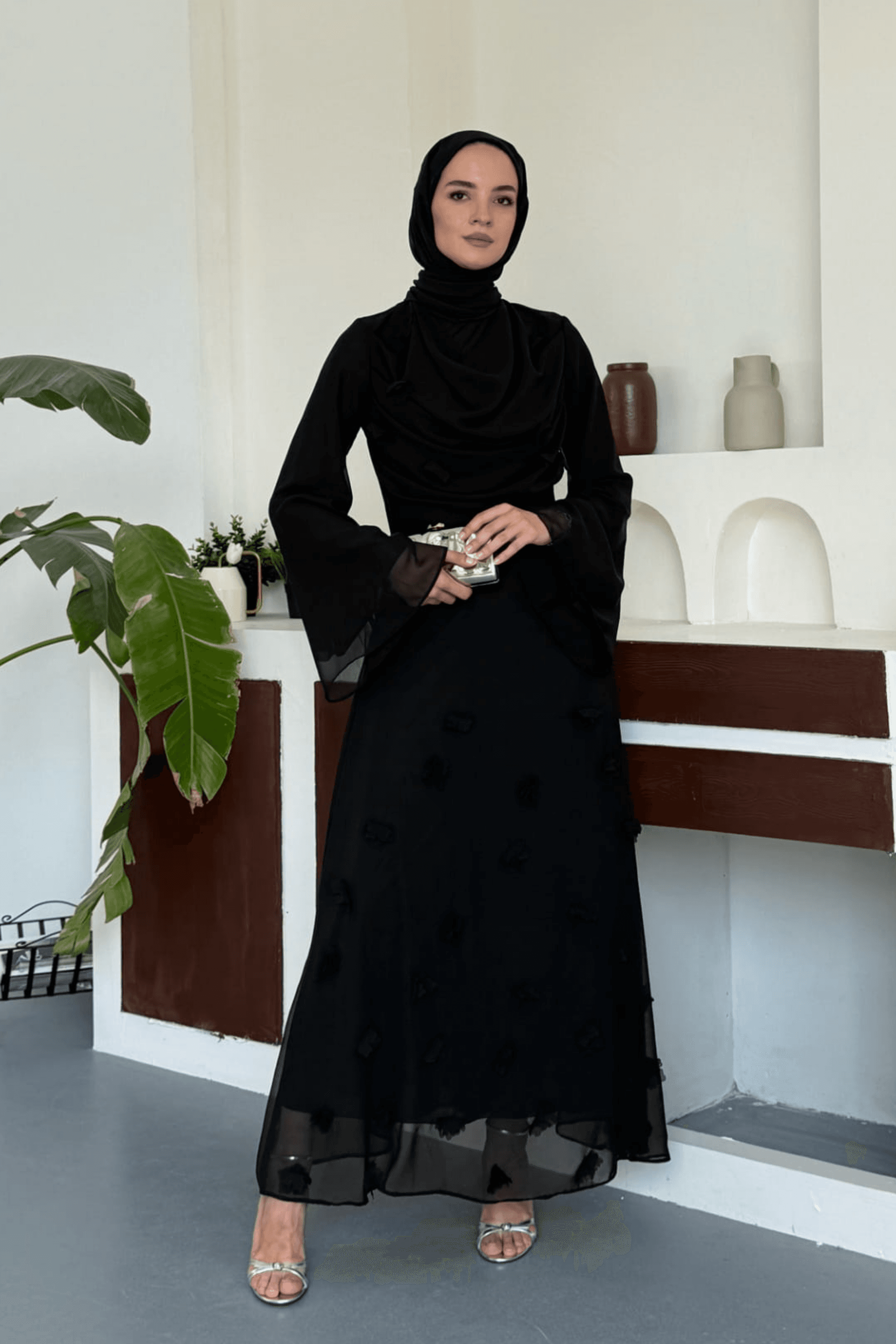 Zenia Elbise - Siyah