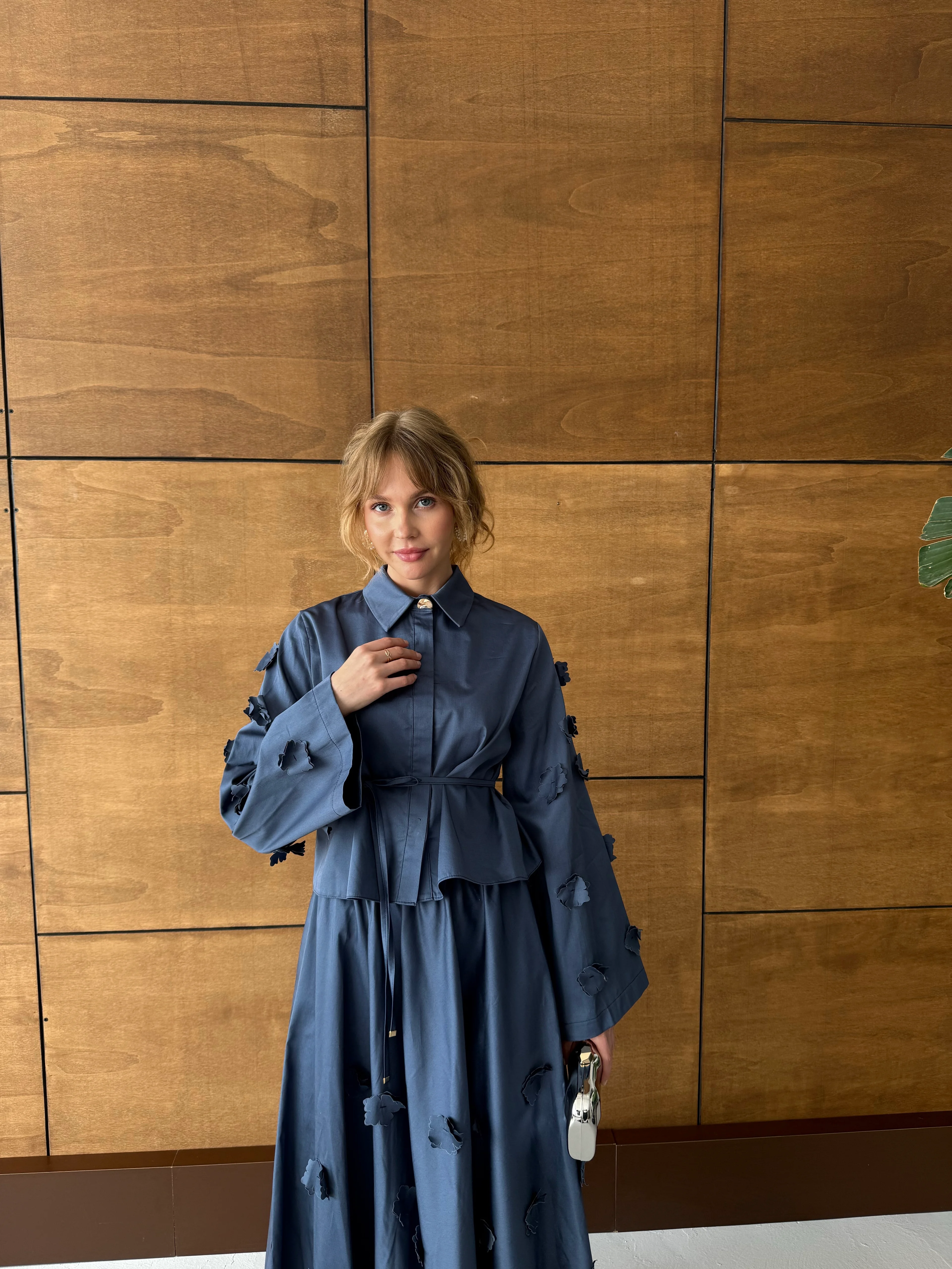 Zenia Etekli Takım - Mavi