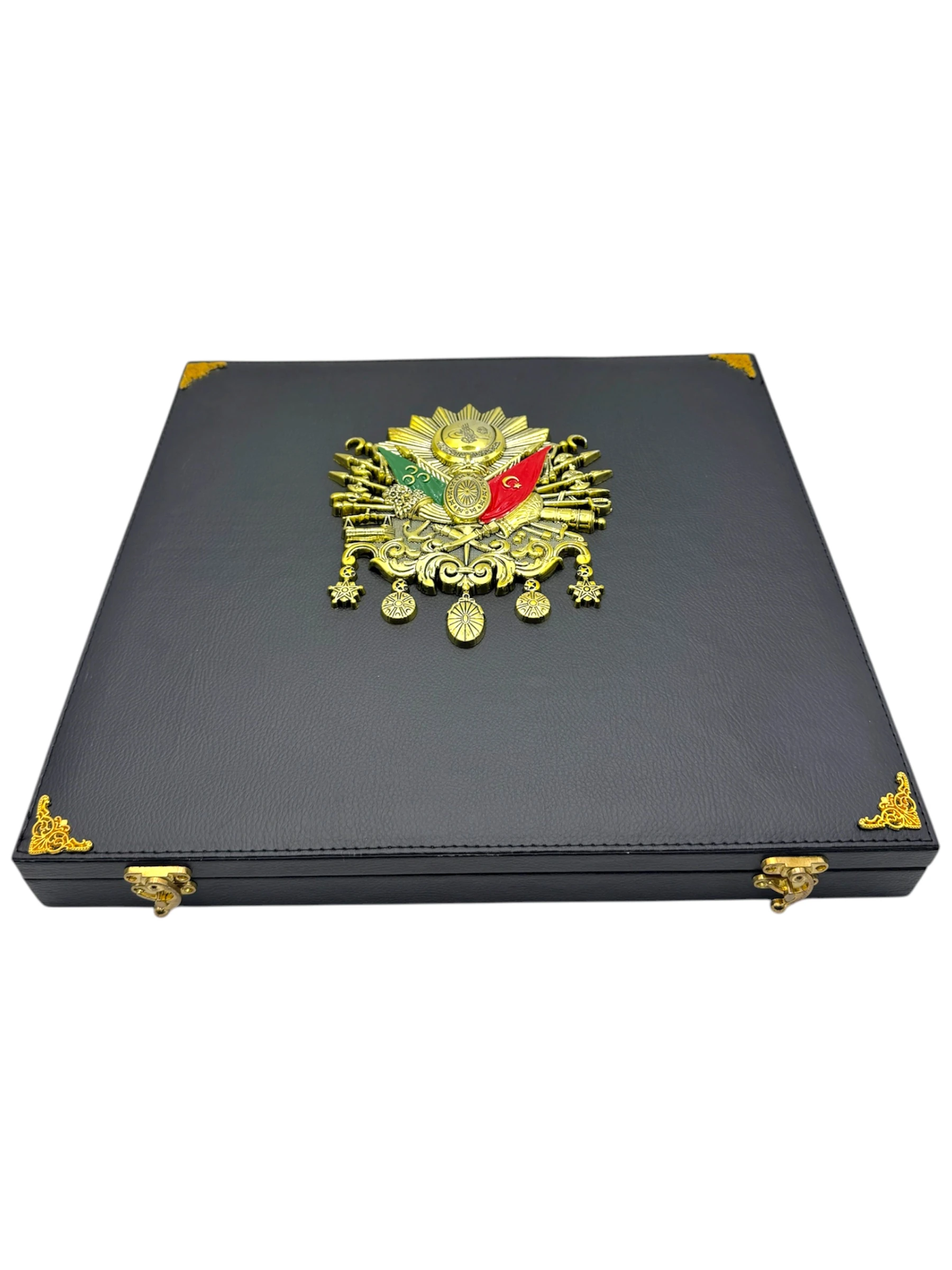 Cep Saati Kutusu 24 Lü Siyah Deri