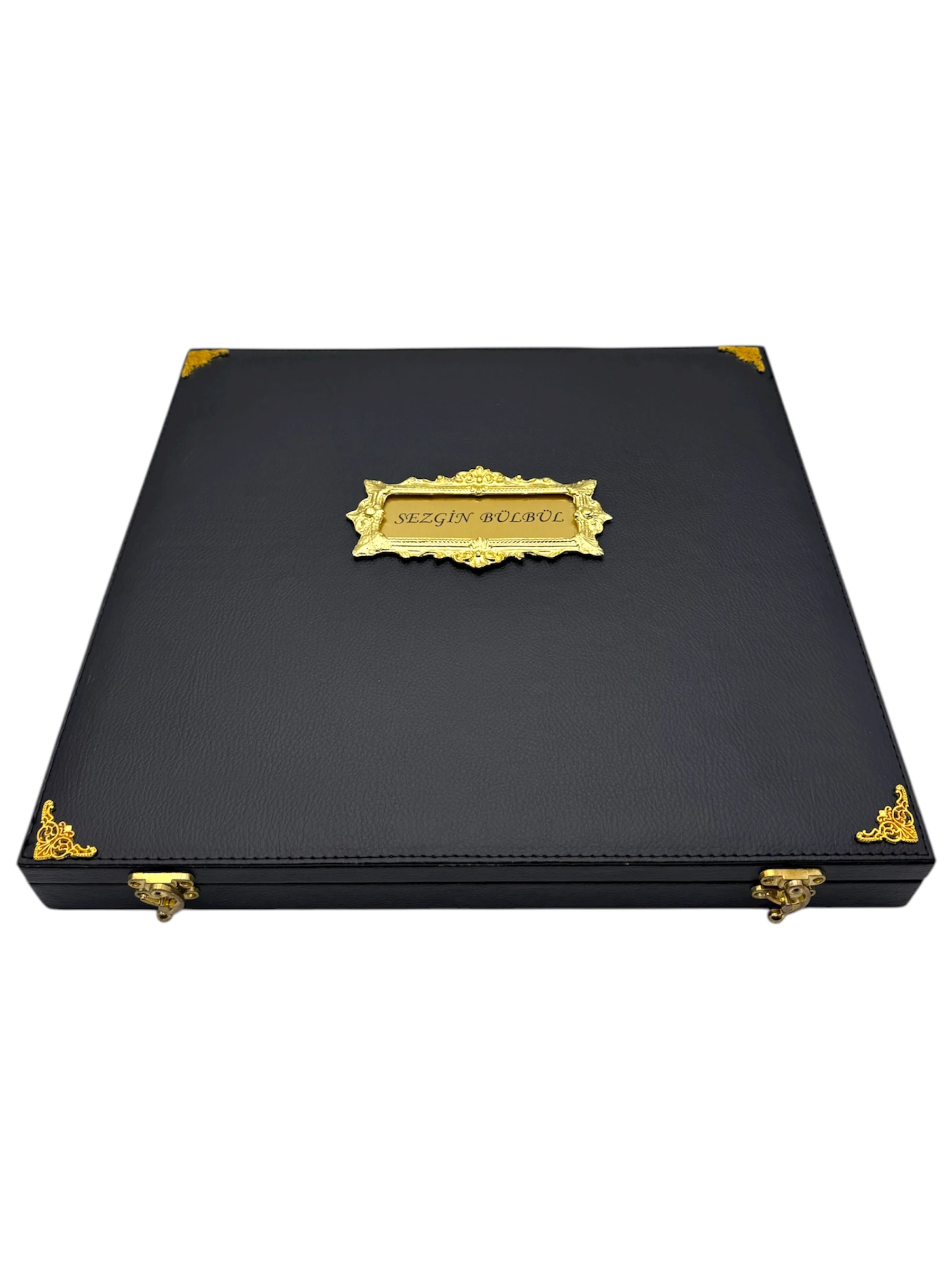 Cep Saati Kutusu 24 Lü Siyah Deri