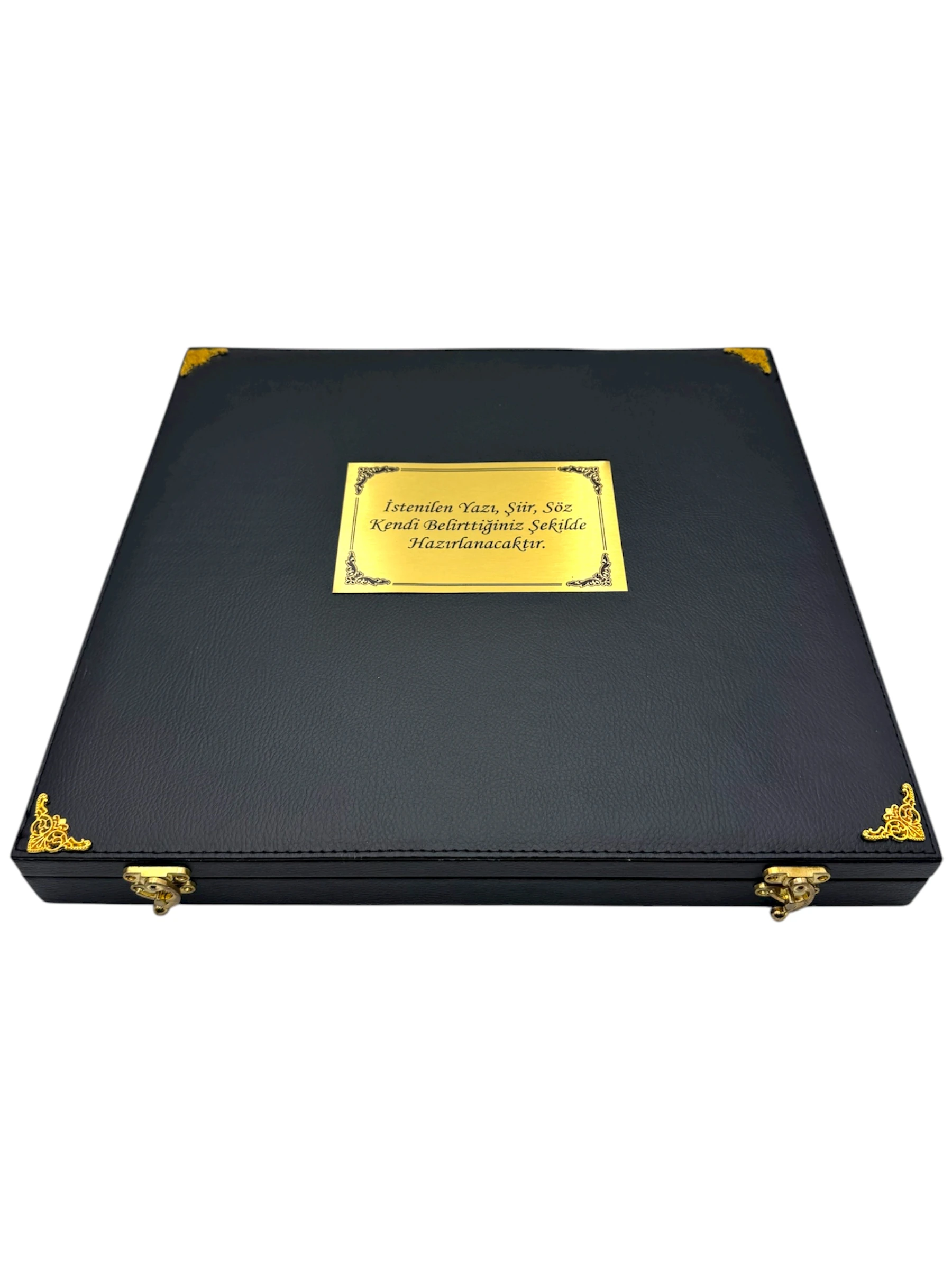 Cep Saati Kutusu 24 Lü Siyah Deri