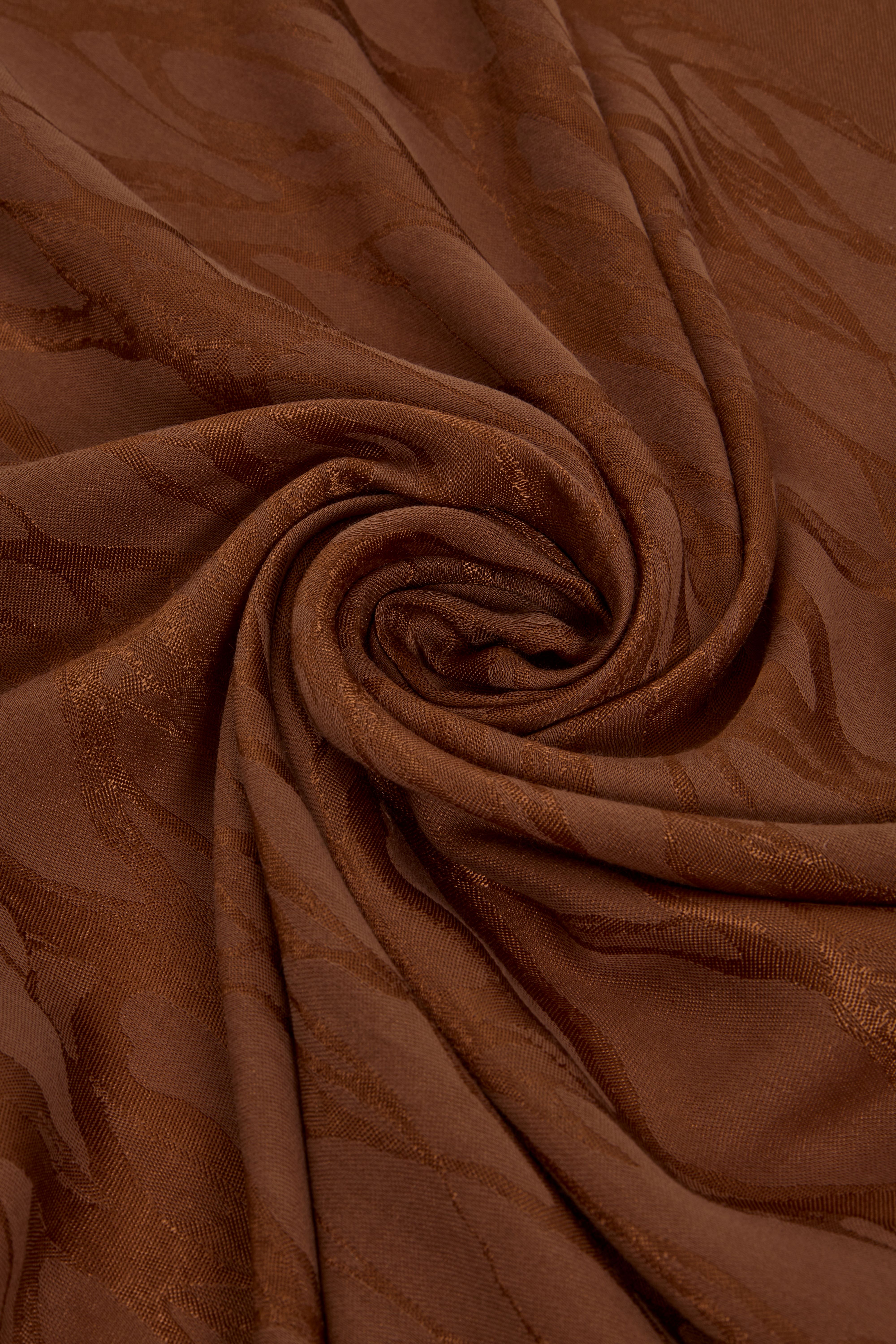 Alia Ağaç Kabuğu Desen Şal