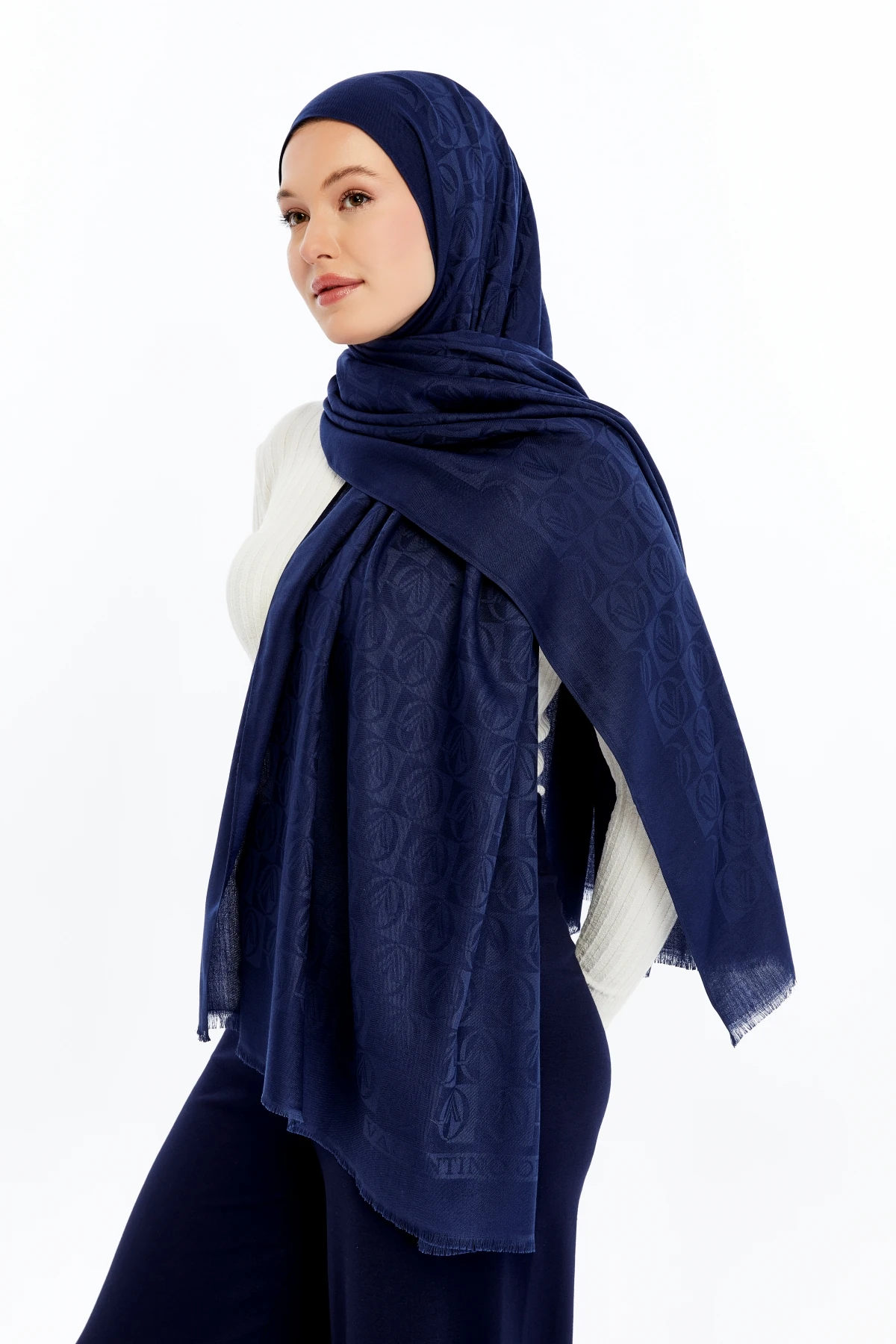 Lana Dama Desen Şal  