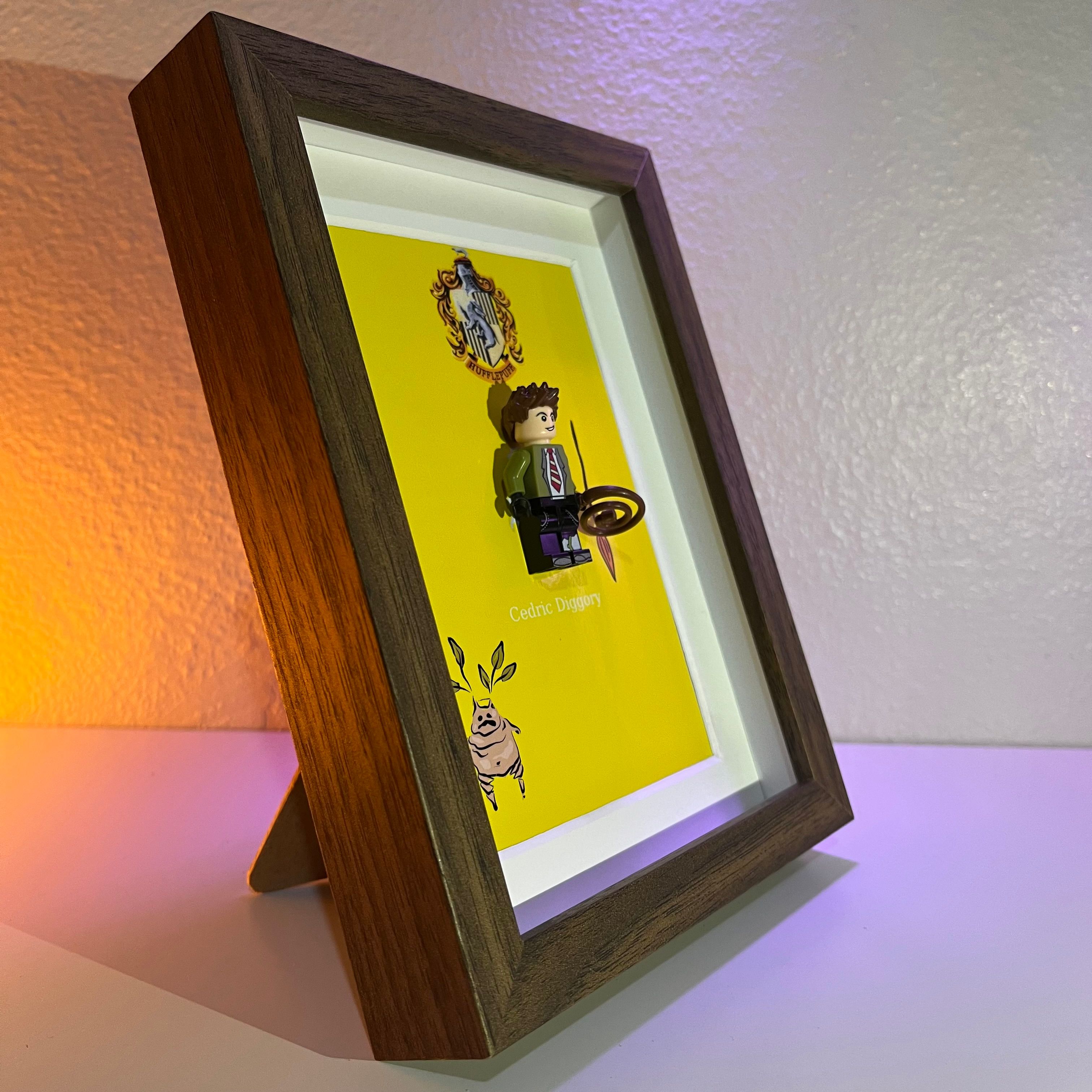 Hufflepuff Kendin Tasarla Figür Tablo 13x18 Ikea Çerçeve