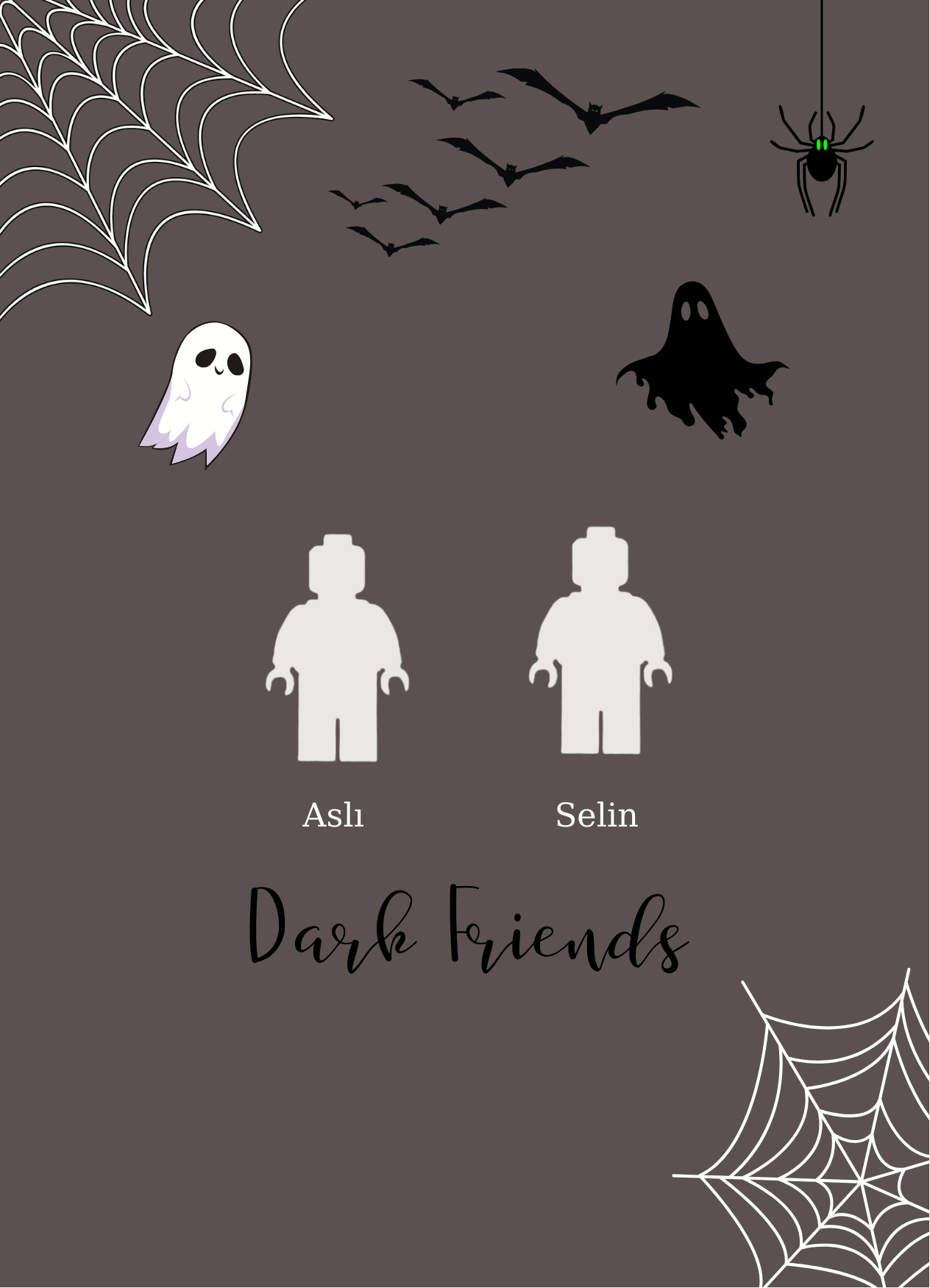 Dark Friends Kendin Tasarla Figür Tablo 13x18 Ikea Çerçeve