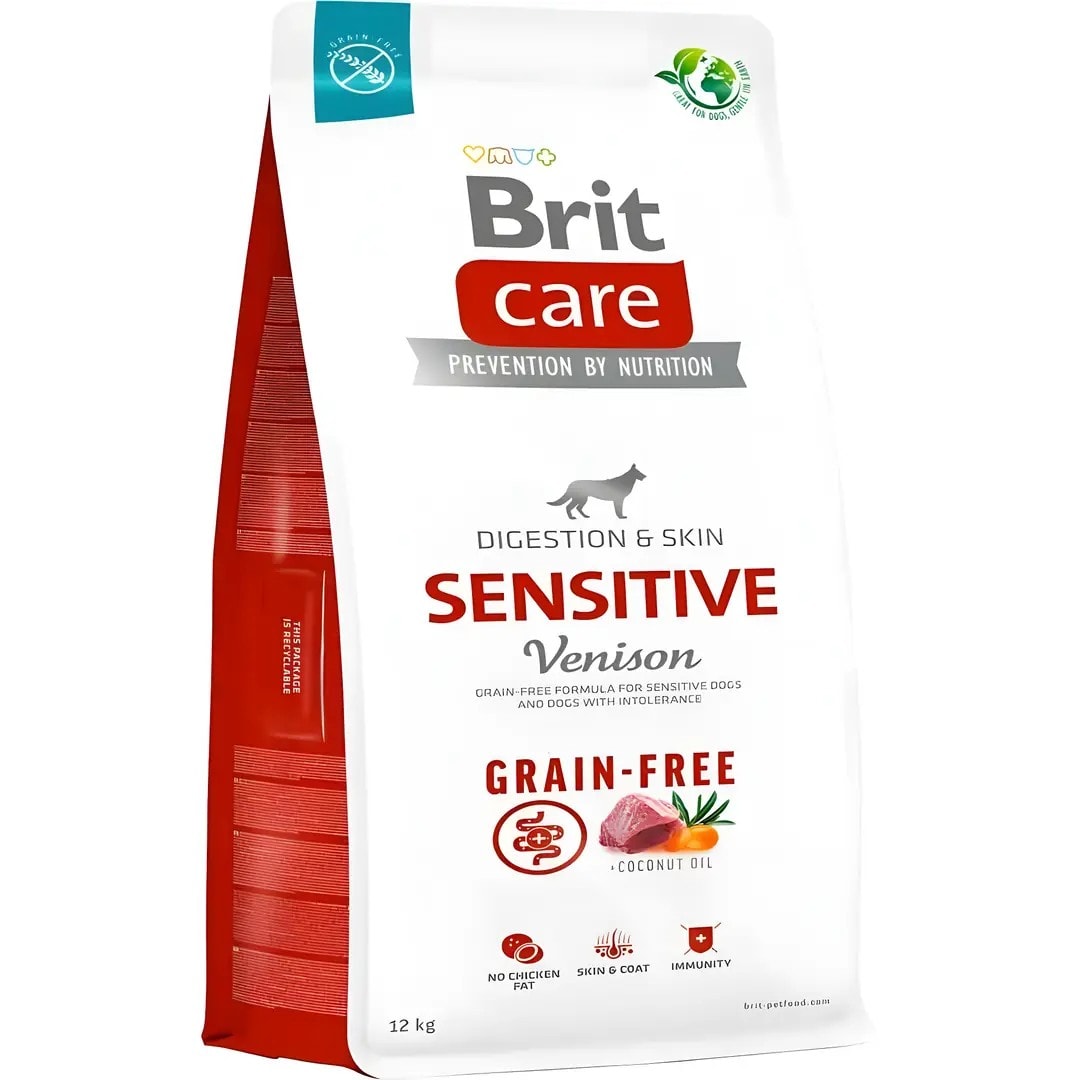 Brit Care Tahılsız Geyik Etli Sensitive Köpek Maması 12 Kg