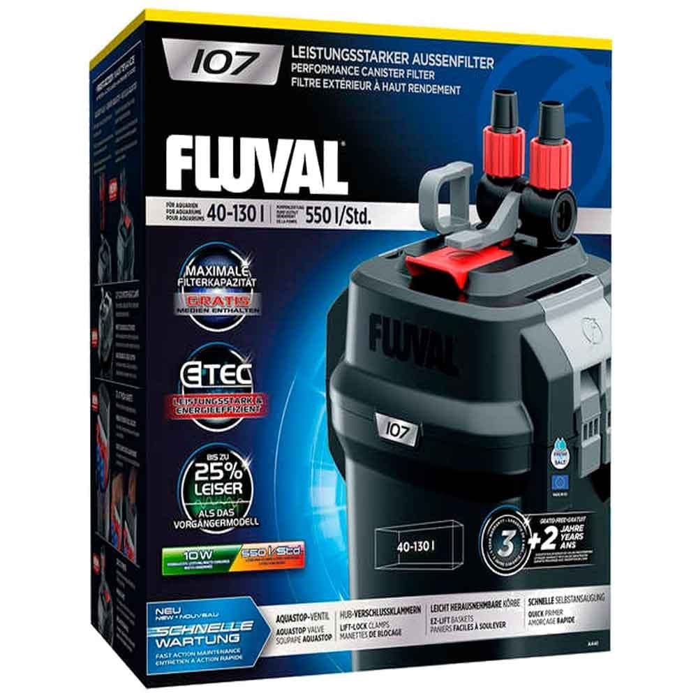 Fluval 107 Dış Filtre 550 L/H