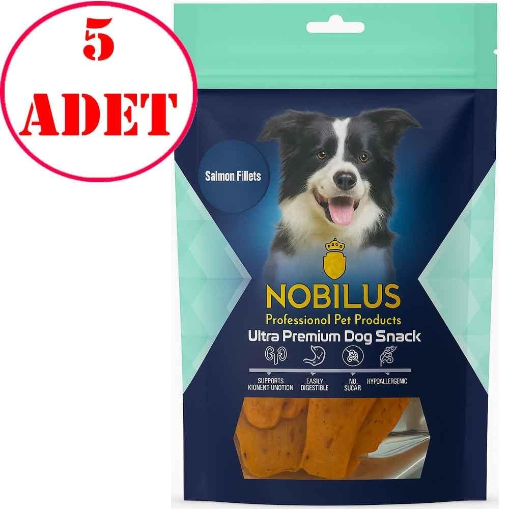 Nobilus Köpek Ödül Maması Somon Fileto 80 Gr 5 AD