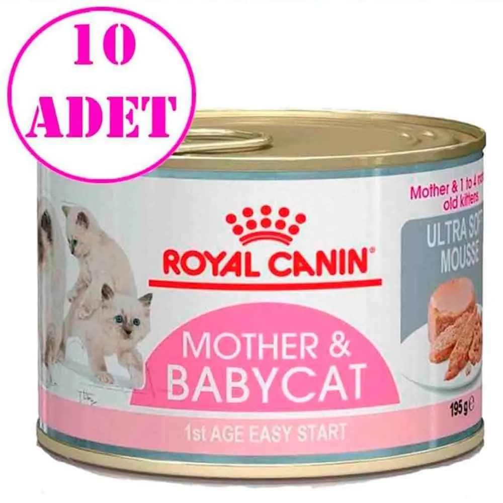 Royal Canin Babycat Instinctive Konserve 195 Gr 10 Ad