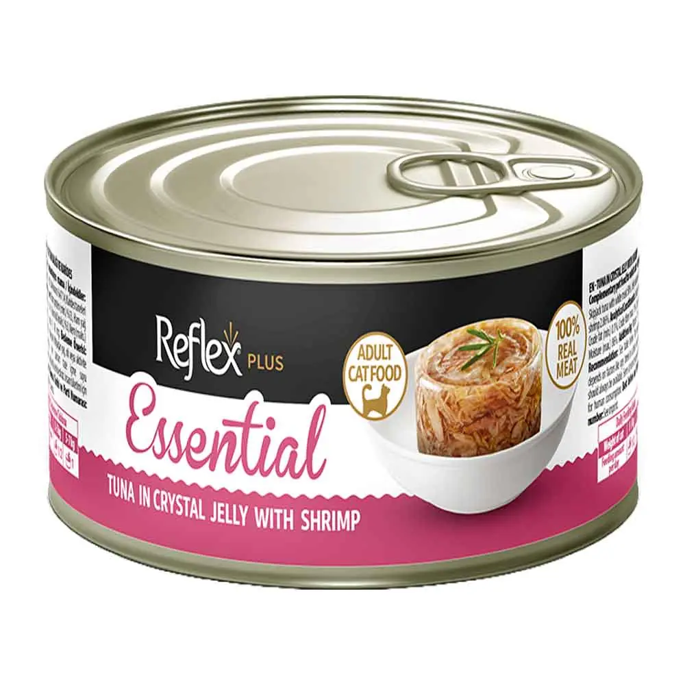 Reflex Plus Essential Tavuklu ve Karidesli Yetişkin Kedi Konservesi 70 Gr