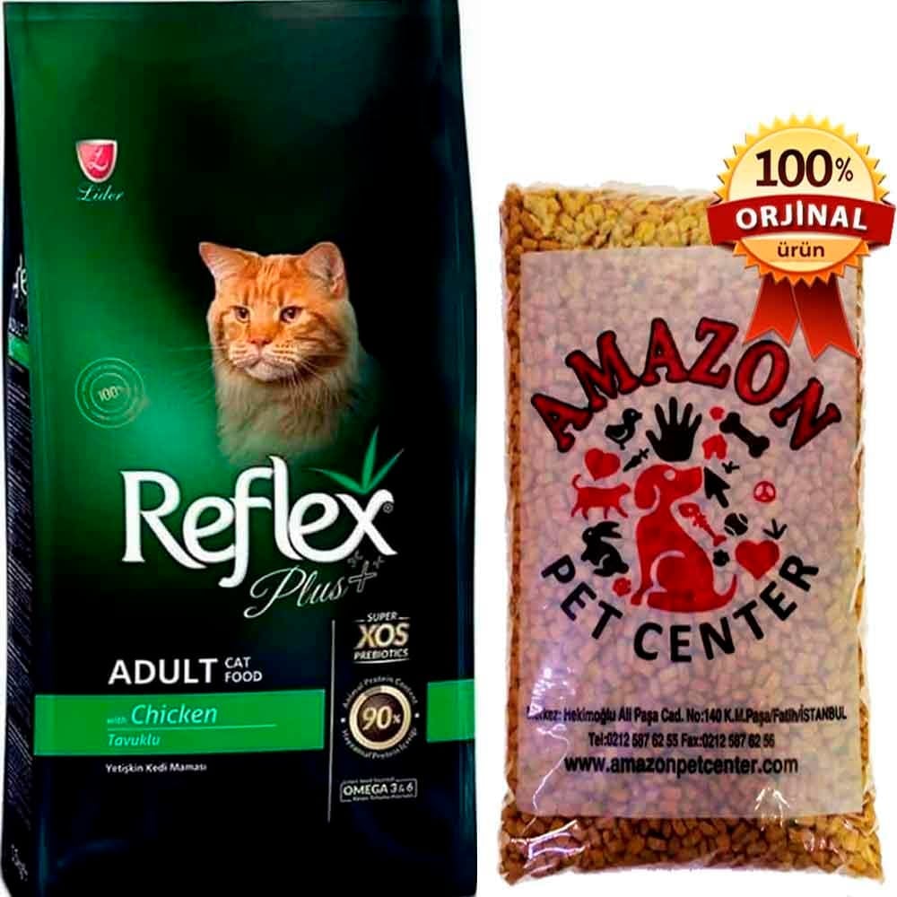 Reflex Plus Tavuklu Yetişkin Kedi Maması Açık 1 Kg