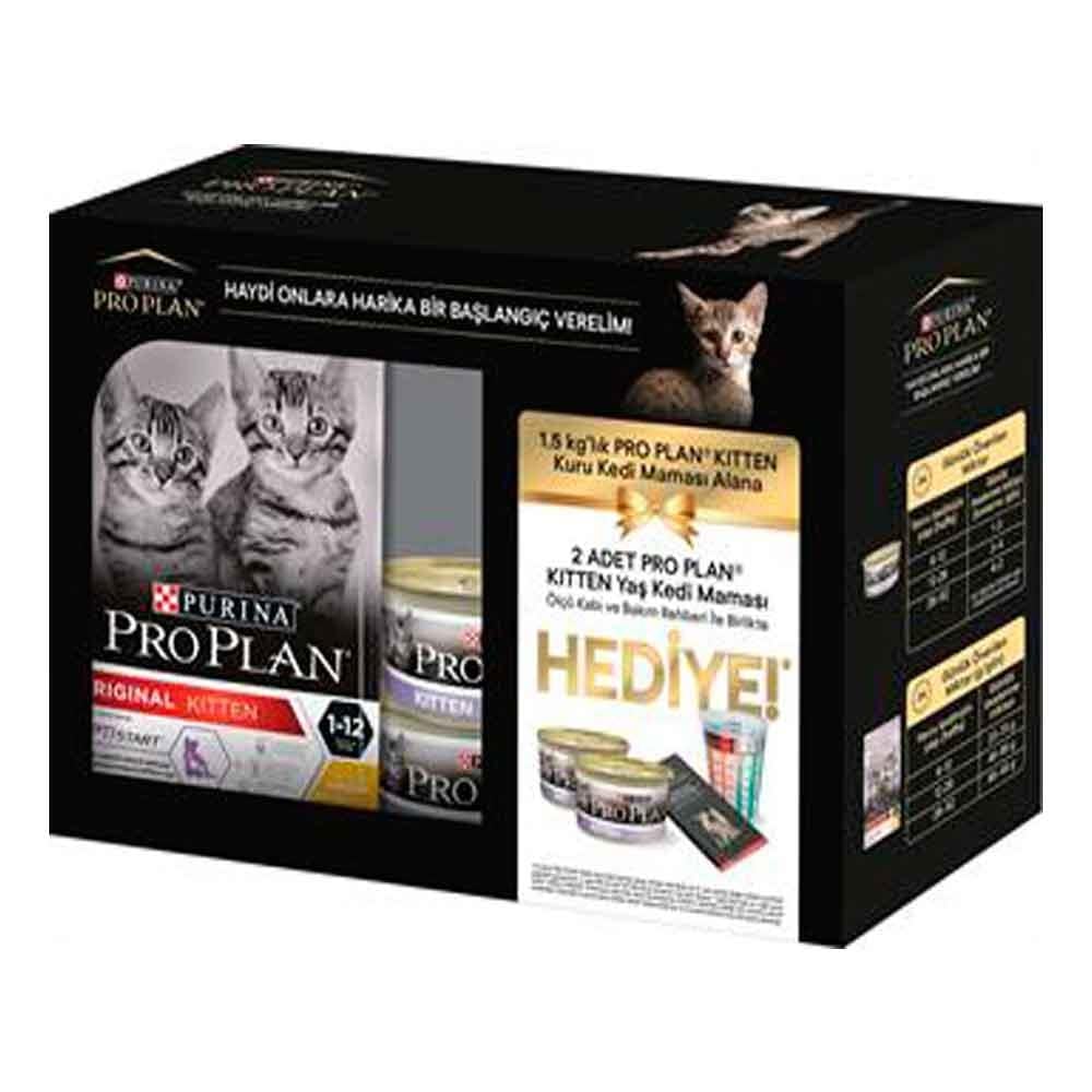 Pro Plan Yavru Kedi Maması Tavuklu 1,5 Kg Hediyeli