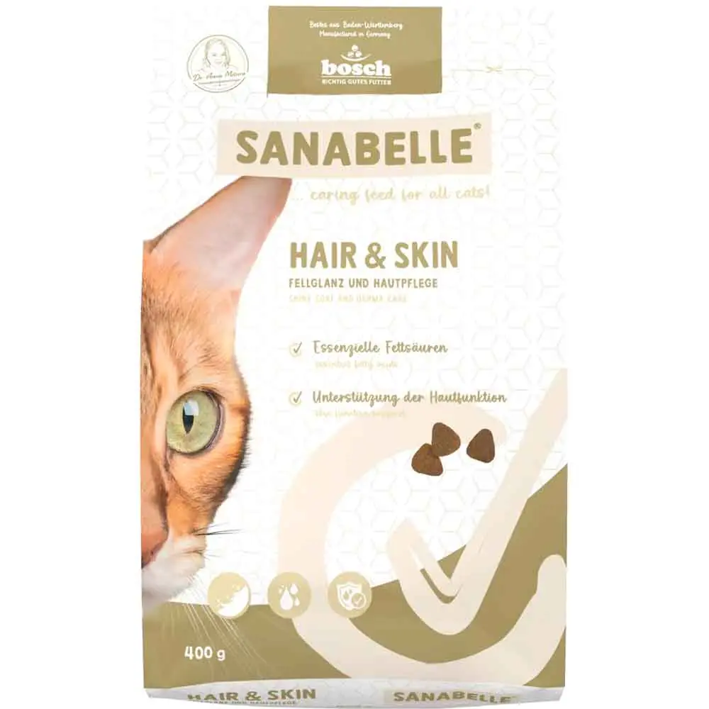 Sanabelle Hair & Skin Tahılsız Kedi Maması 400 Gr