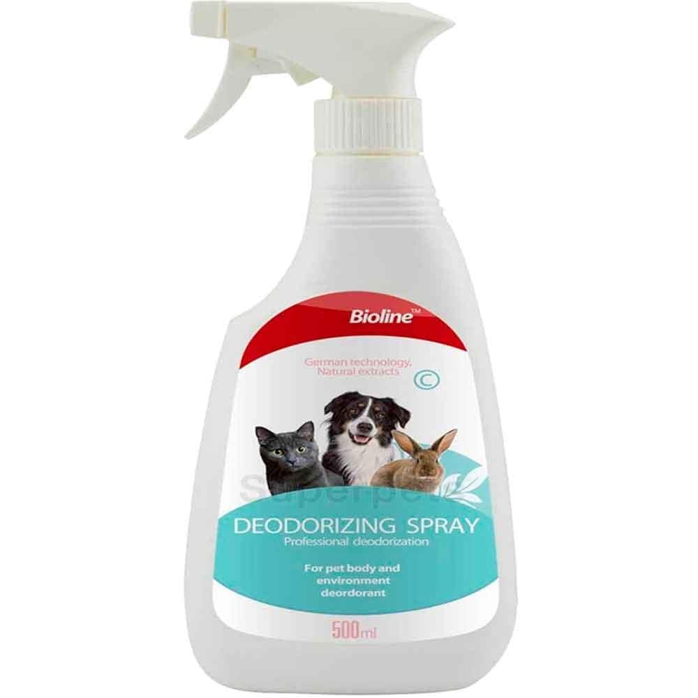 Bioline Kedi Köpek Kemirgen Koku Giderici Sprey 500 ML