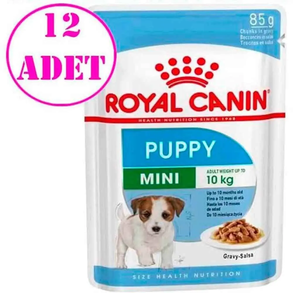 Royal Canin Mini Puppy Köpek Konservesi 85 gr 12 Ad