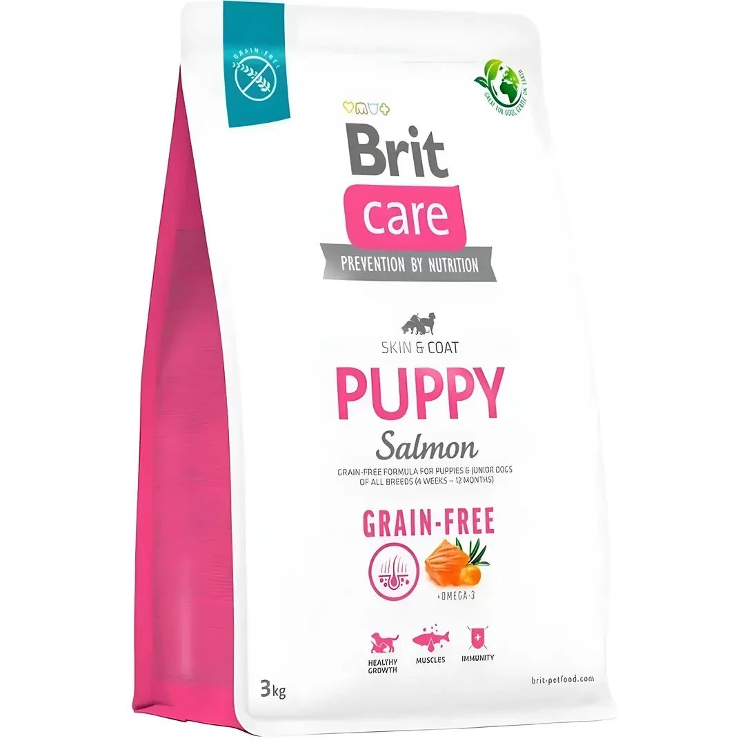 Brit Care Tahılsız Somonlu Yavru Köpek Maması 3 Kg