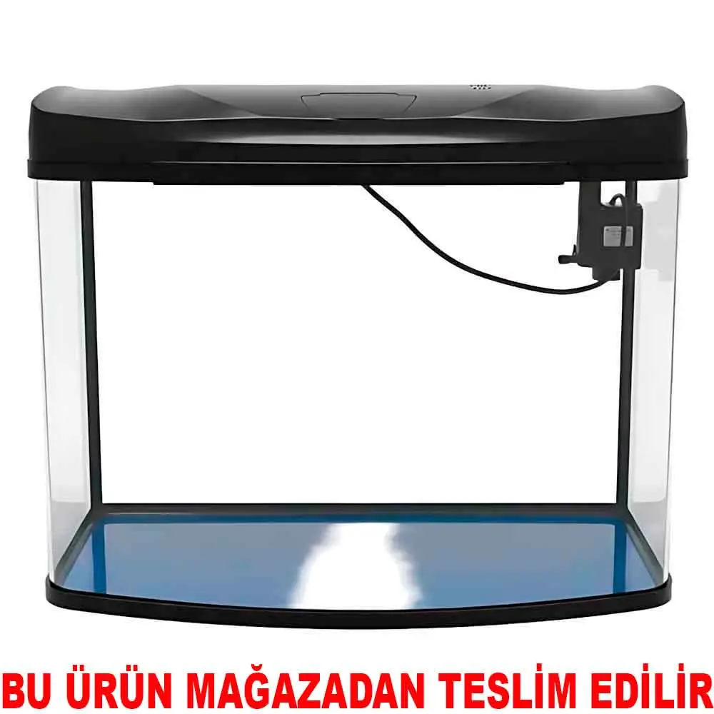 RS 230A Ledli Set Akvaryum Siyah 23x16x28 Cm