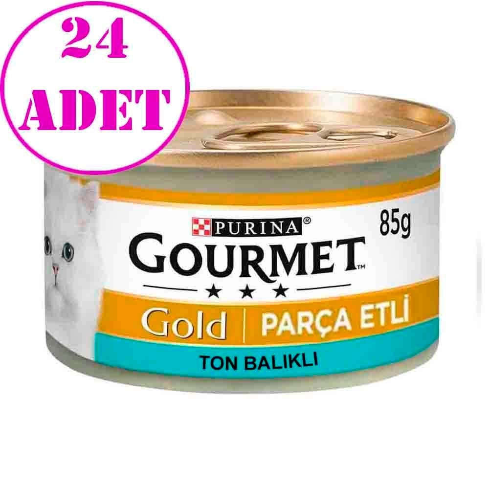 Proplan Gourmet Parça Ton Balıklı Kedi Konservesi 85 gr 24 Ad