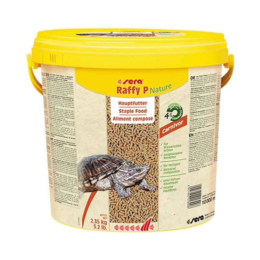 Sera Raffy P Nature Kaplumbağa Yemi 10 LT