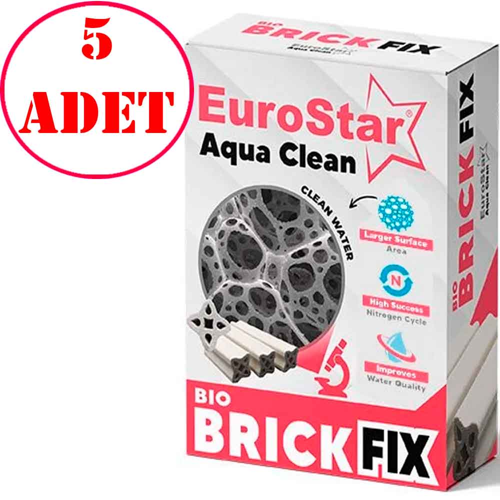 Eurostar Akvaryum Filtre Malzemesi Bio Brick Fix 500 Ml 5 AD